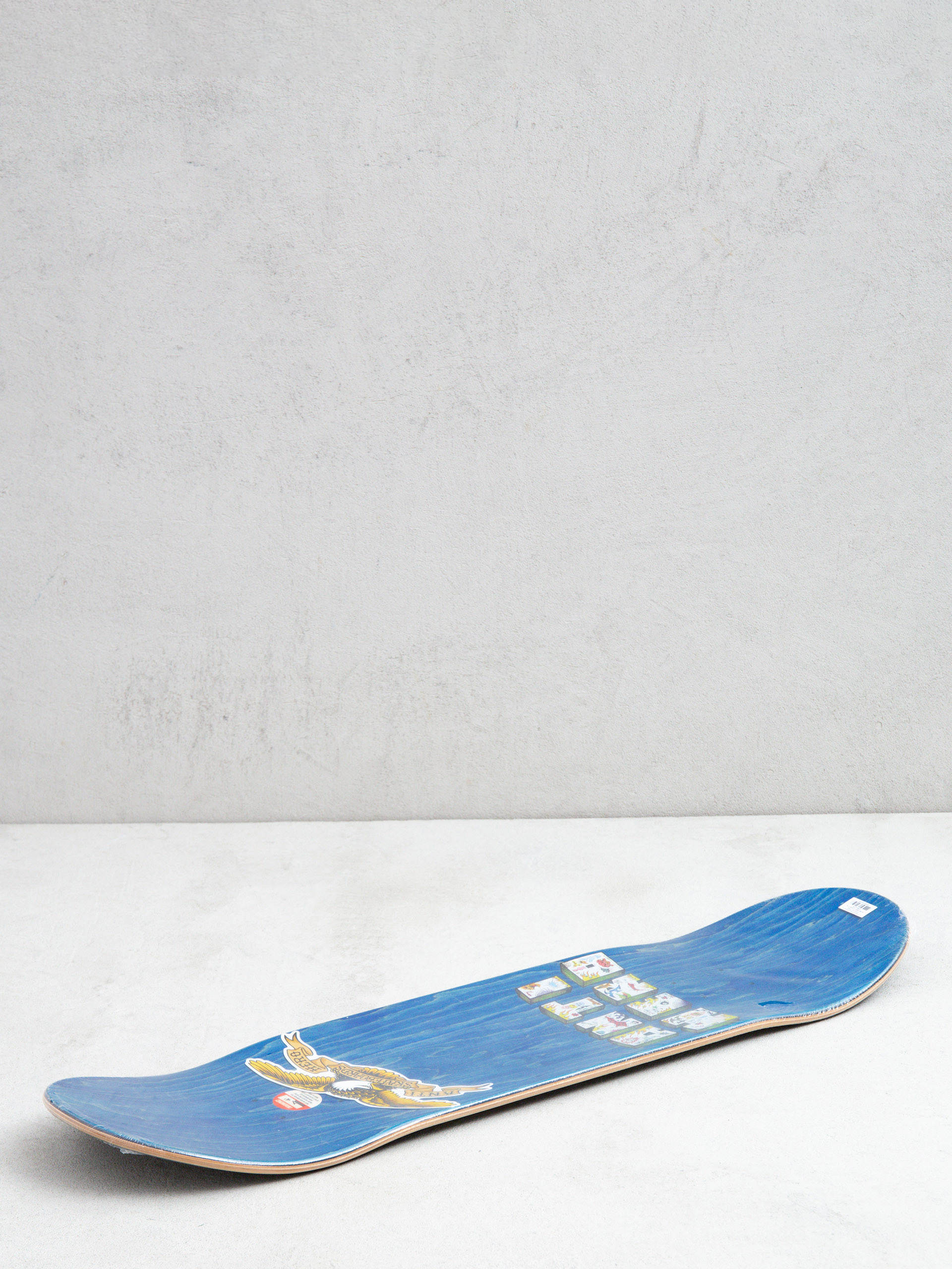 Deska Antihero Grant Stacked (black/yellow)