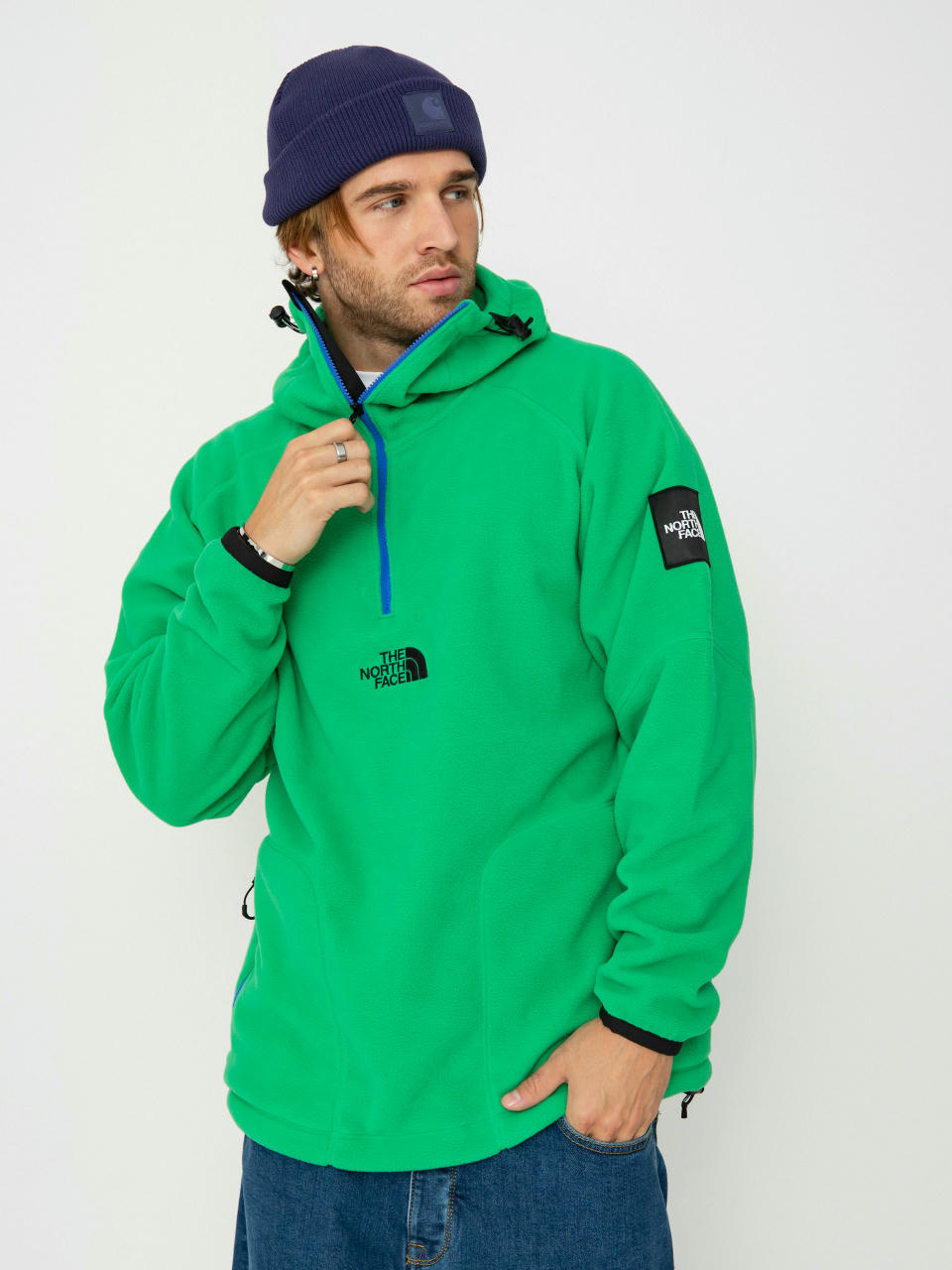 Bunda The North Face X Yinka Ilori Fleece Anorak (optic emerald)