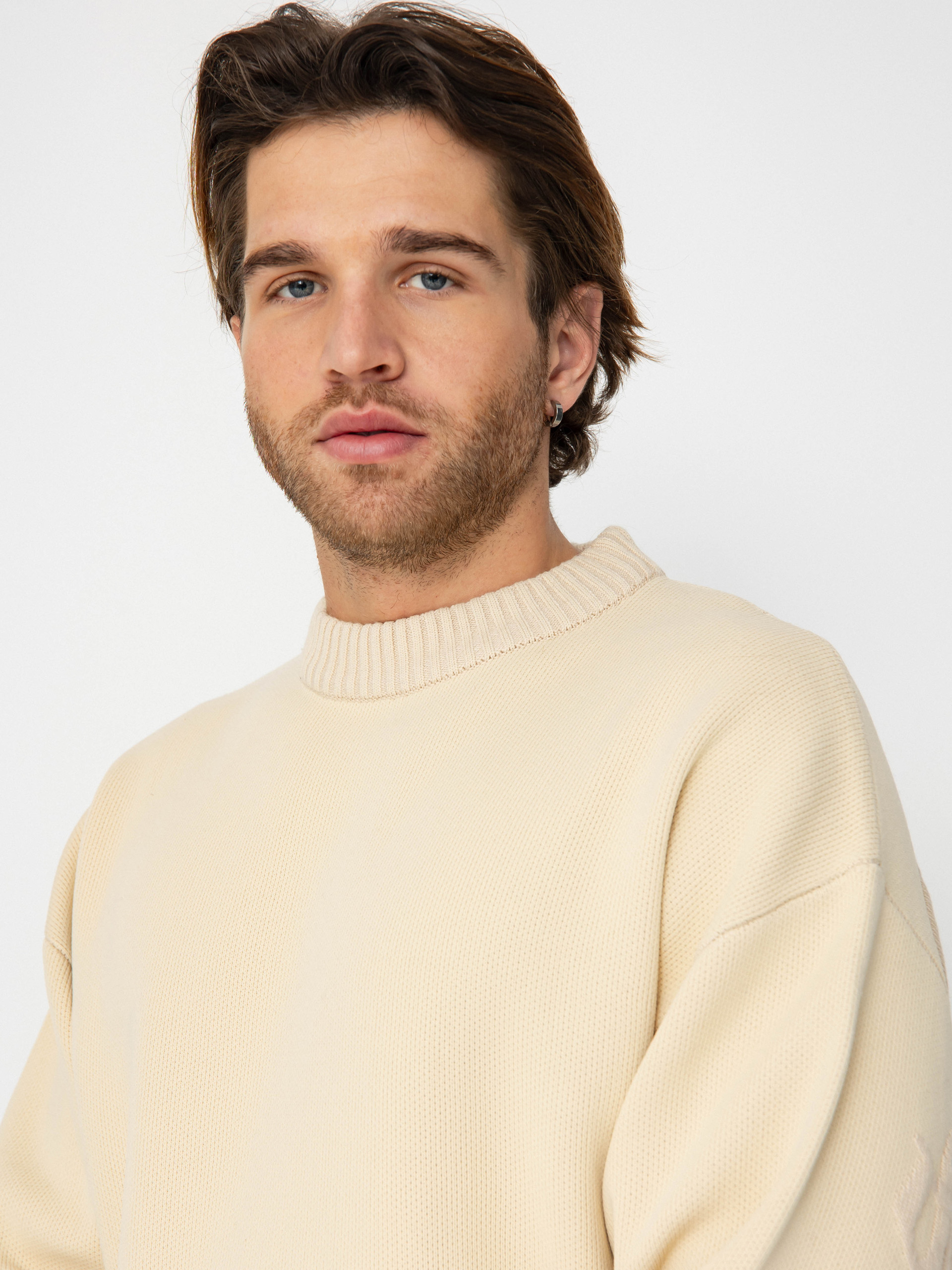 Svetr Wasted Paris Kingdom Curve (sand)