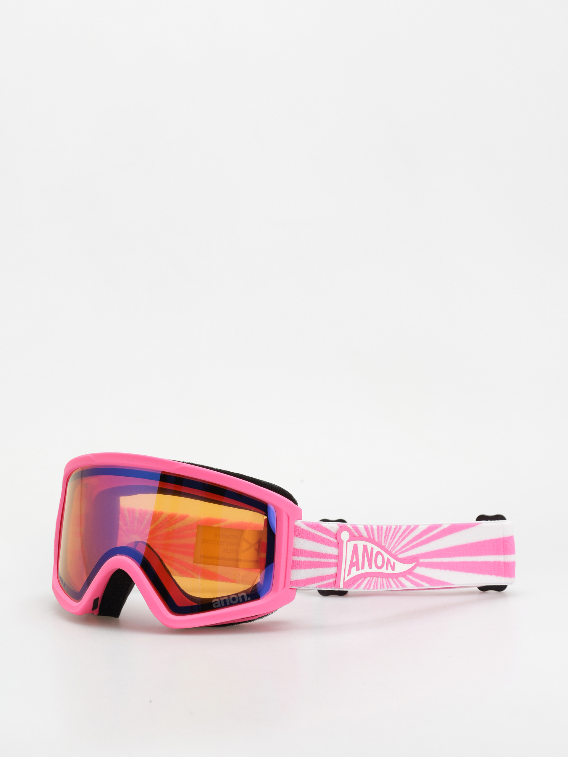 Brýle na snowboard Anon Tracker 2.0 JR (pink flag/blue amber)