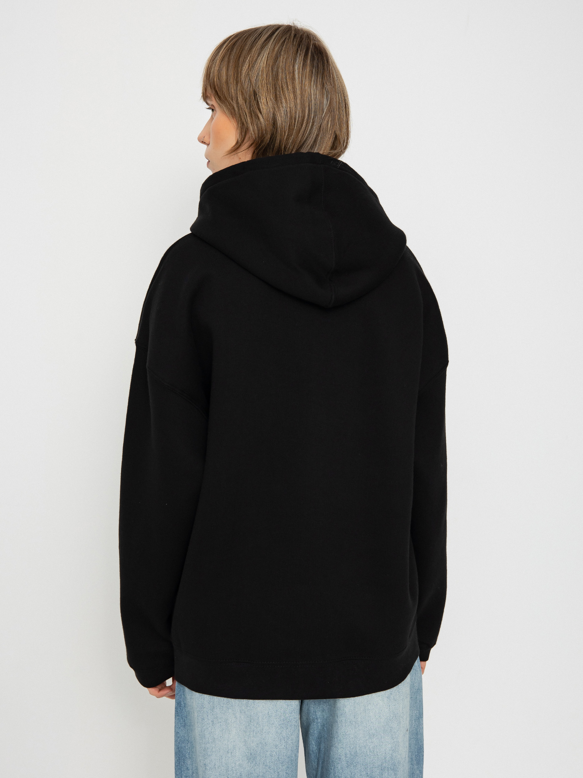 Mikina s kapucí Volcom Stone Heart Up HD Wmn (black)