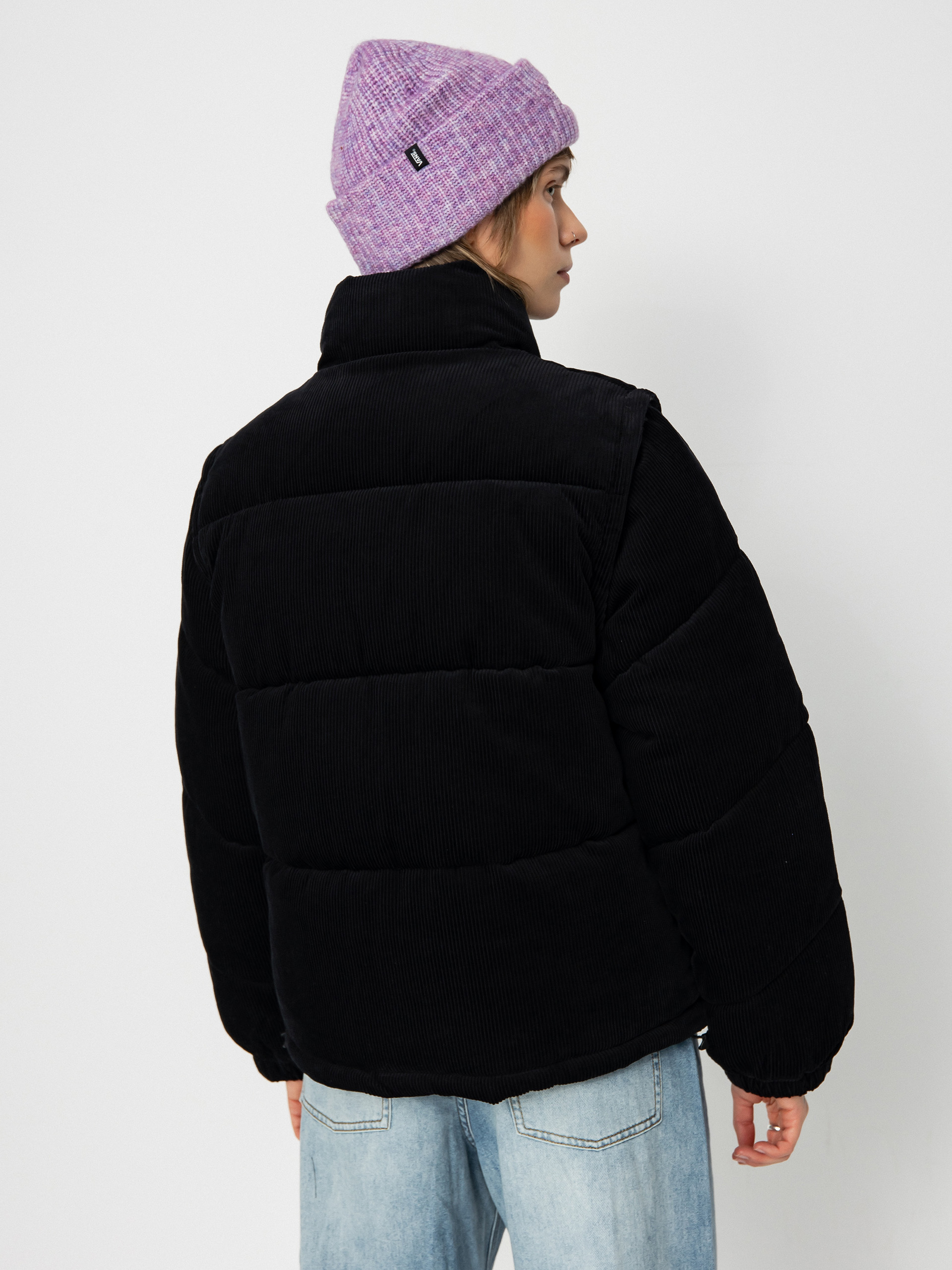 Bunda Volcom Cord'N Puff Wmn (black)