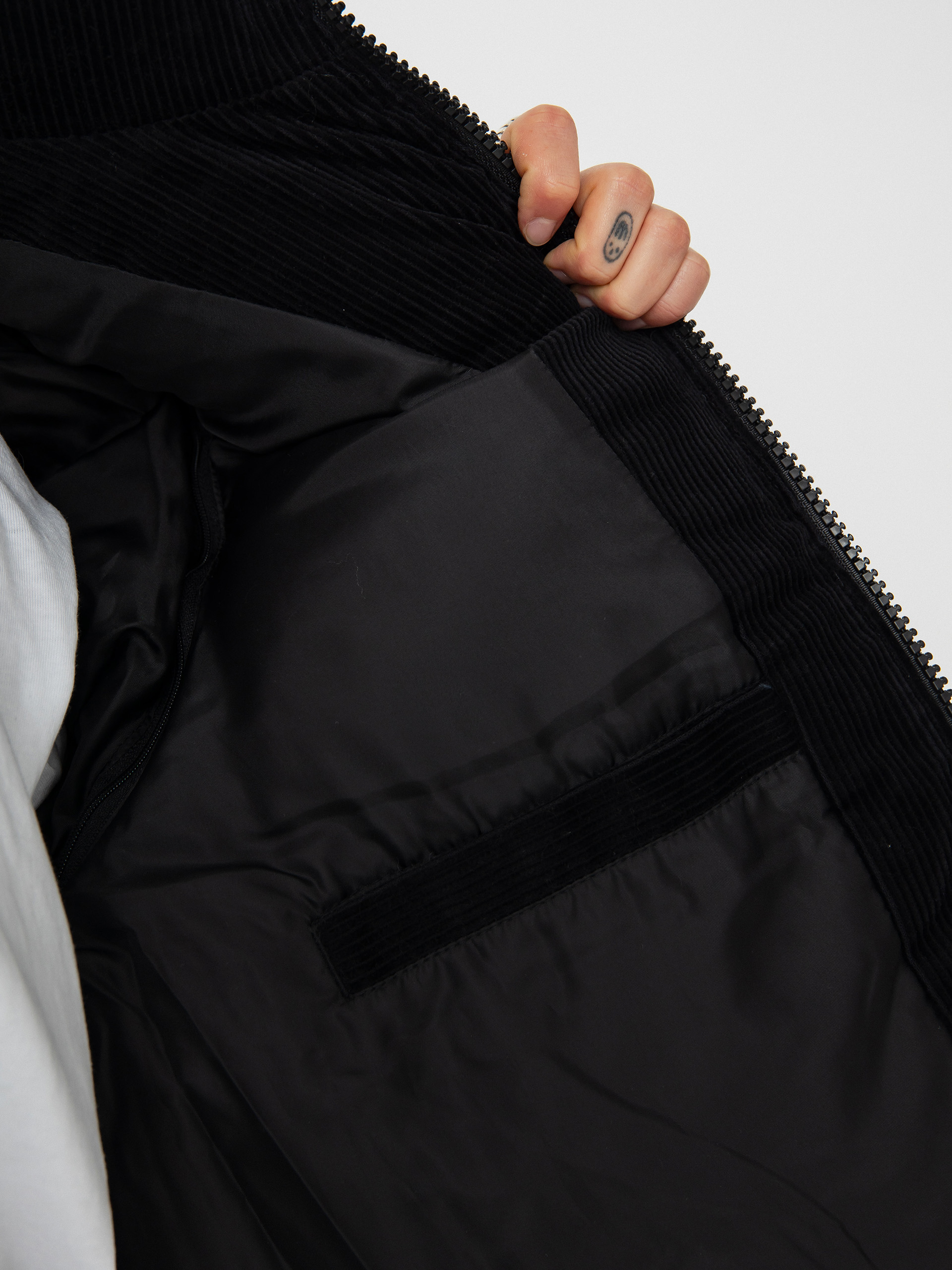 Bunda Volcom Cord'N Puff Wmn (black)