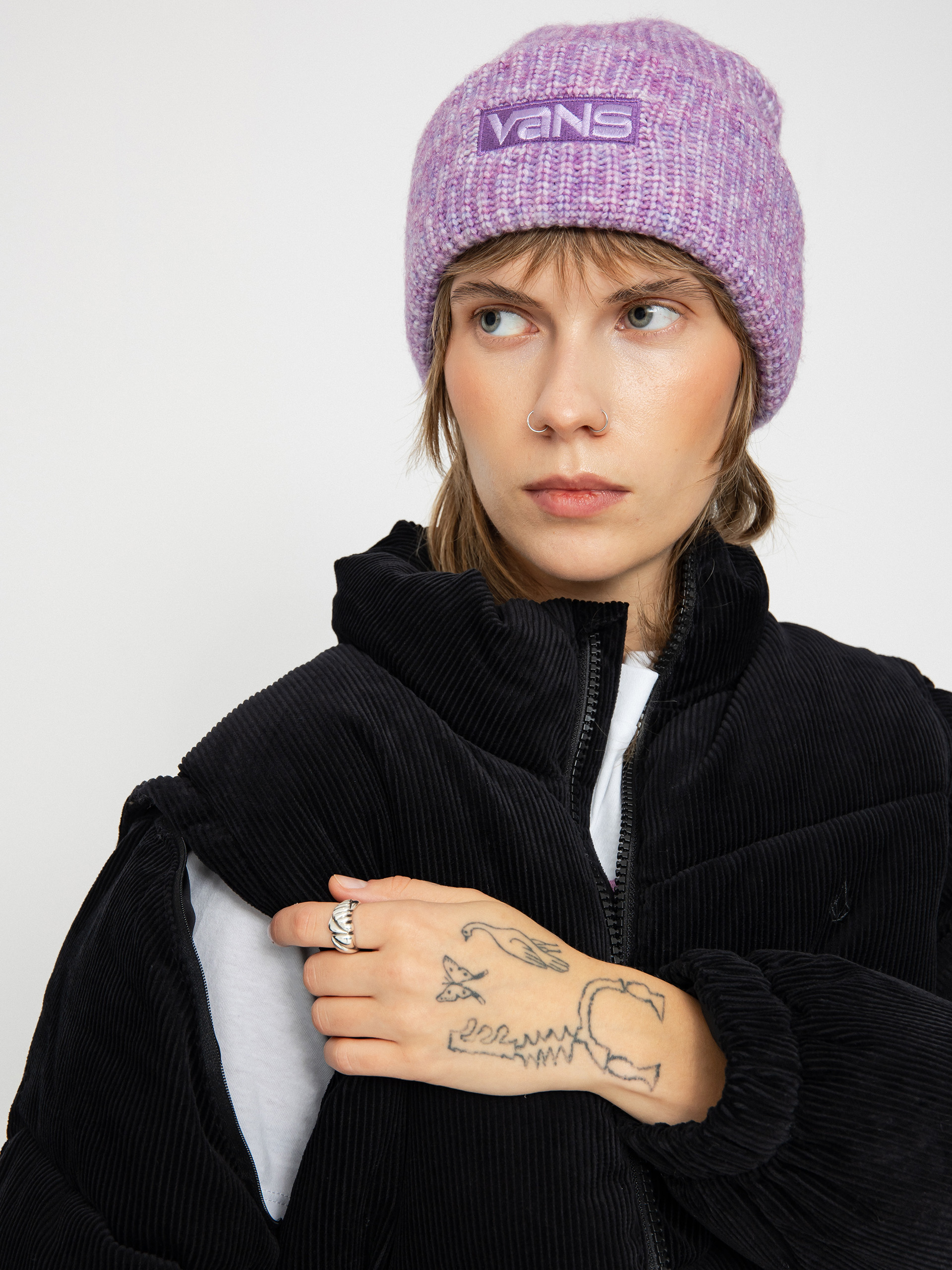 Bunda Volcom Cord'N Puff Wmn (black)