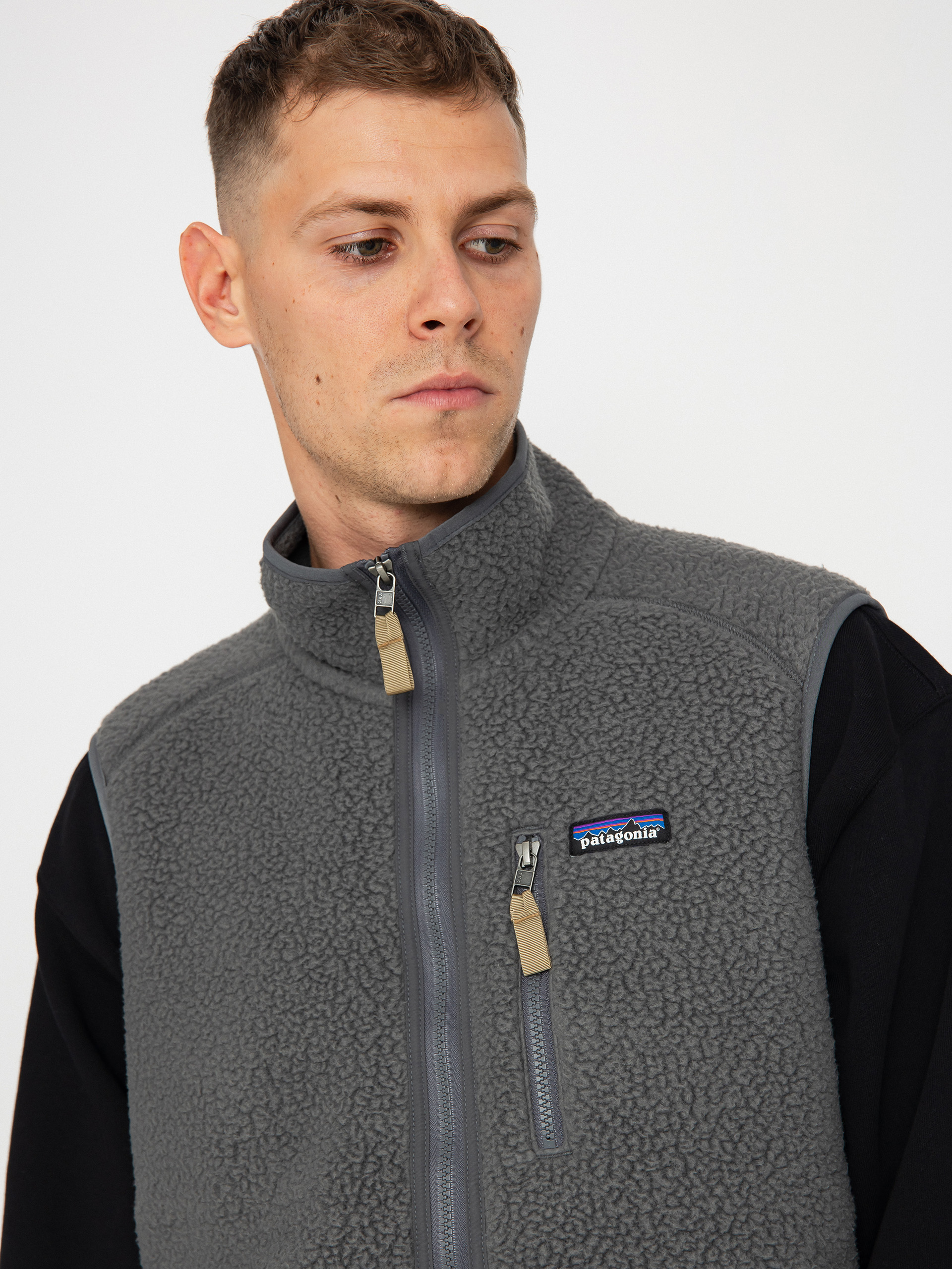 vesta Patagonia Retro Pile Vest (forge grey)