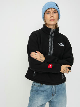 Fleecová mikina The North Face Tnf Fleeski 1/4 Zip Wmn (tnf black)