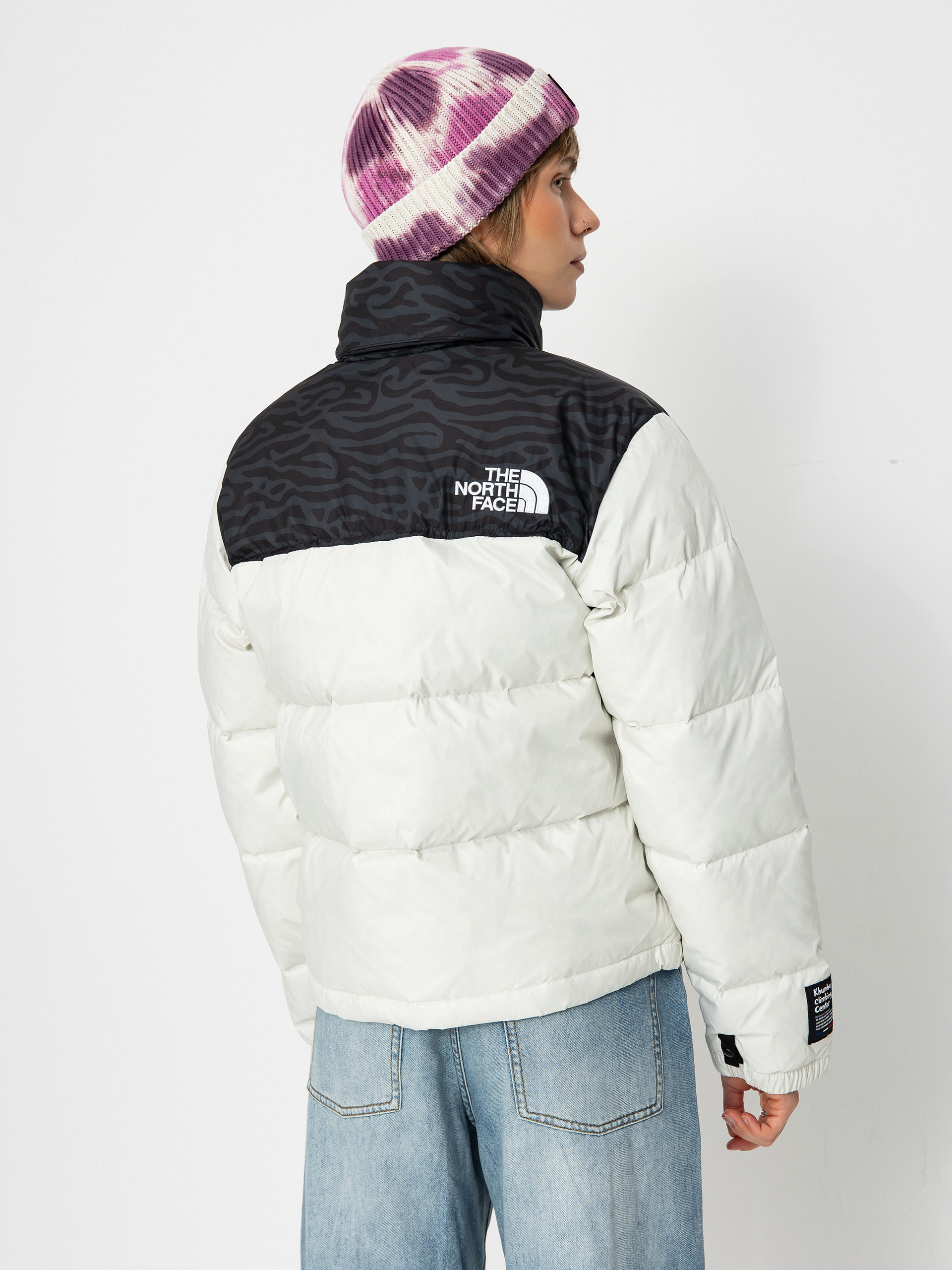 Bunda The North Face 1996 Retro Nuptse Wmn (white dune/tnf black tn)