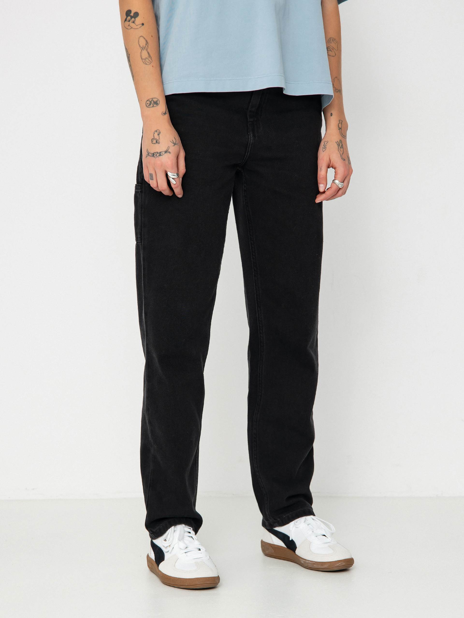 Kalhoty Carhartt WIP Pierce Wmn (black)