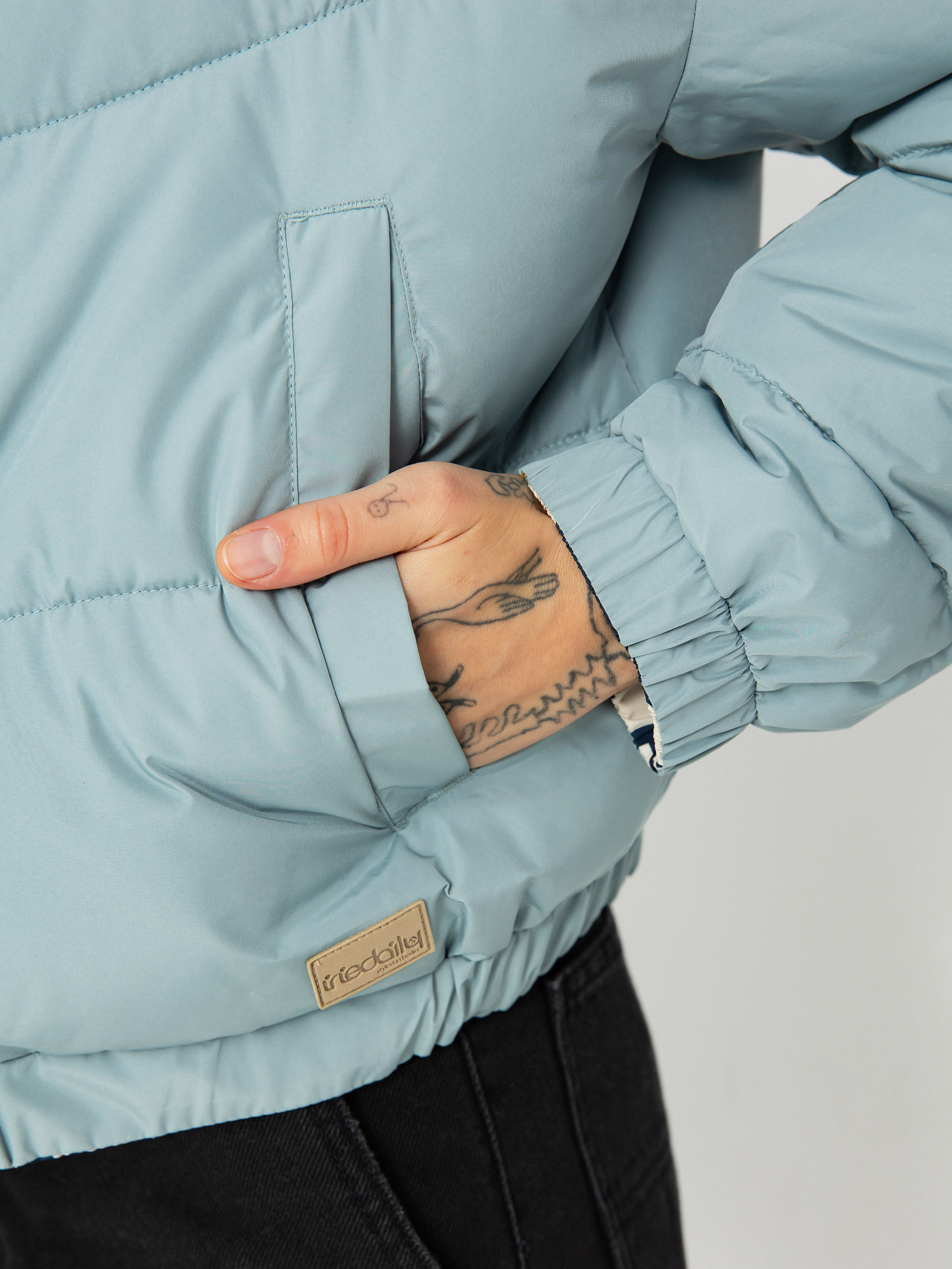 Bunda Iriedaily Paddy Short Wmn (slate)