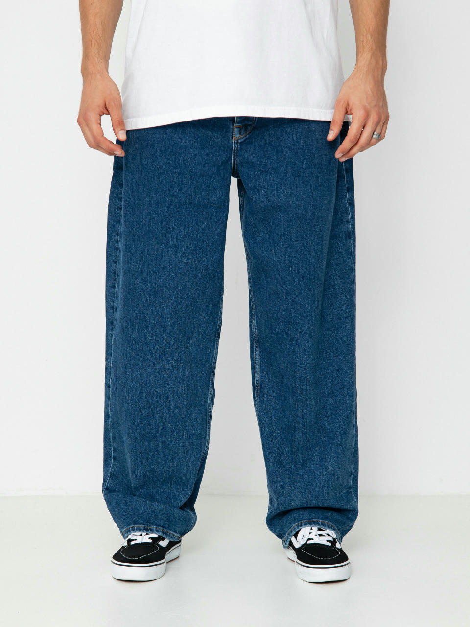 Kalhoty Homeboy X Tra Monster Pencil Denim (washed blue)