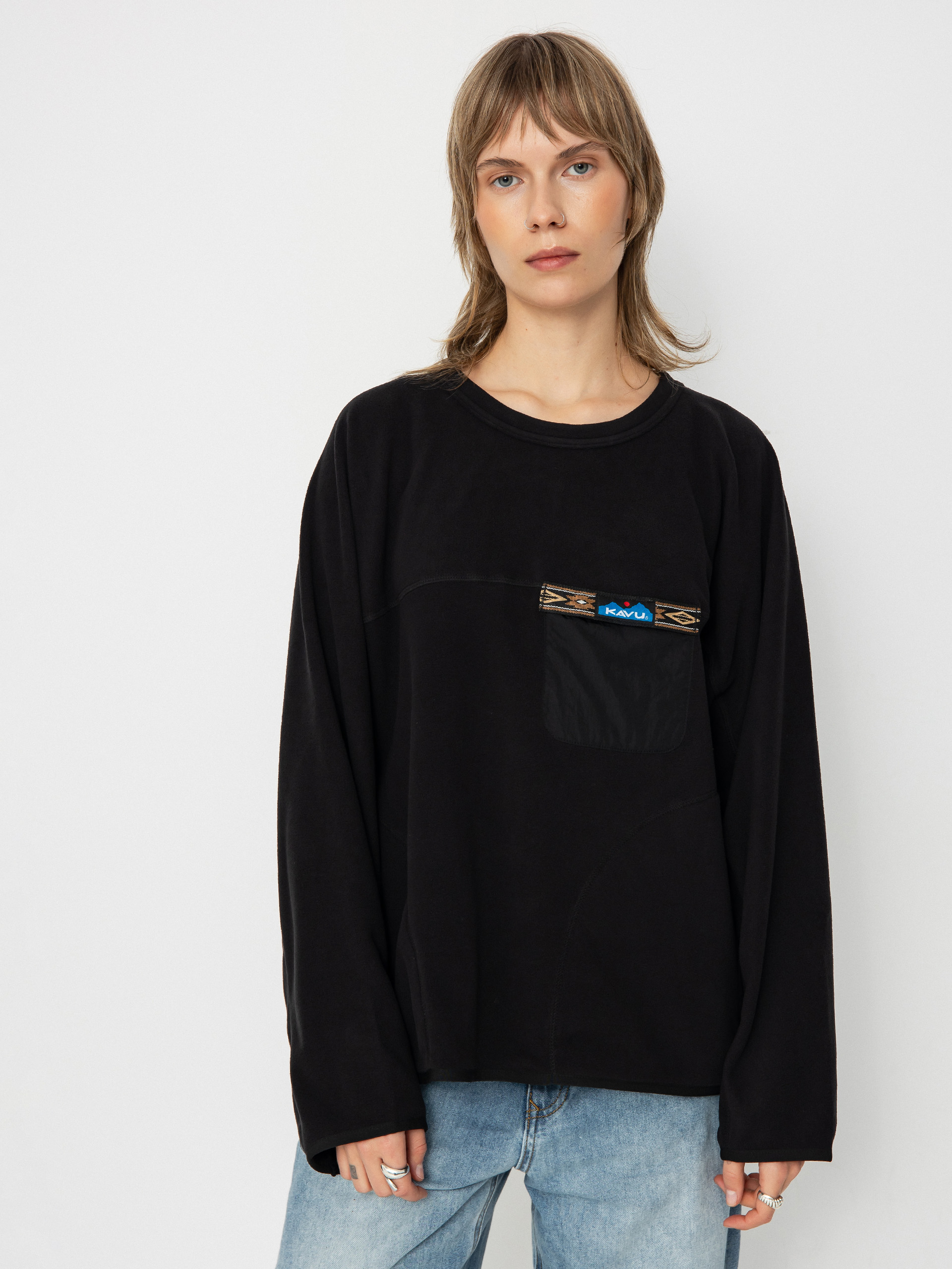 Fleecovu00e1 mikina Kavu Kelowna (black)