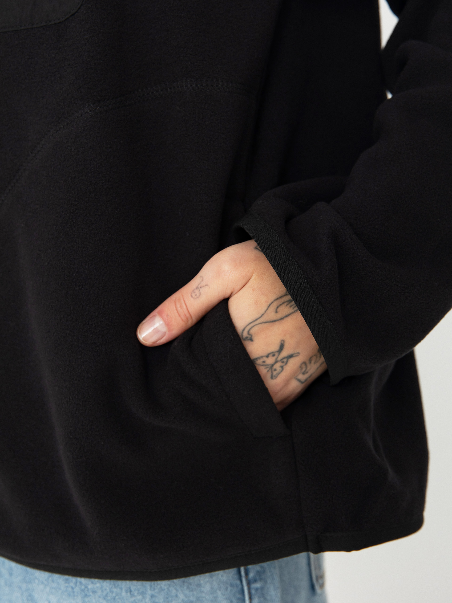 Pánský Fleecová mikina Kavu Kelowna (black)