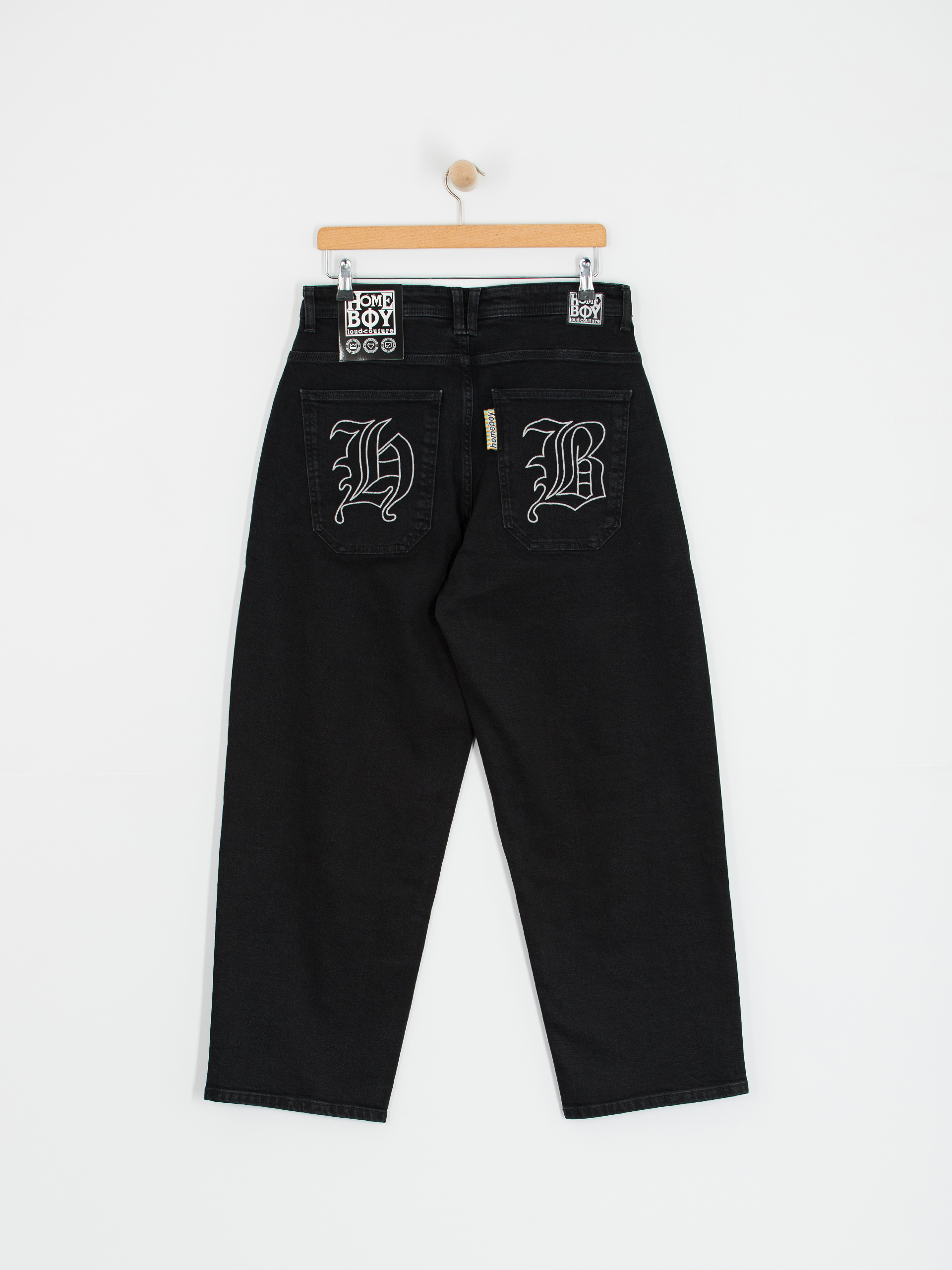 Kalhoty Homeboy X Tra Monster Gothic Denim (washed black)