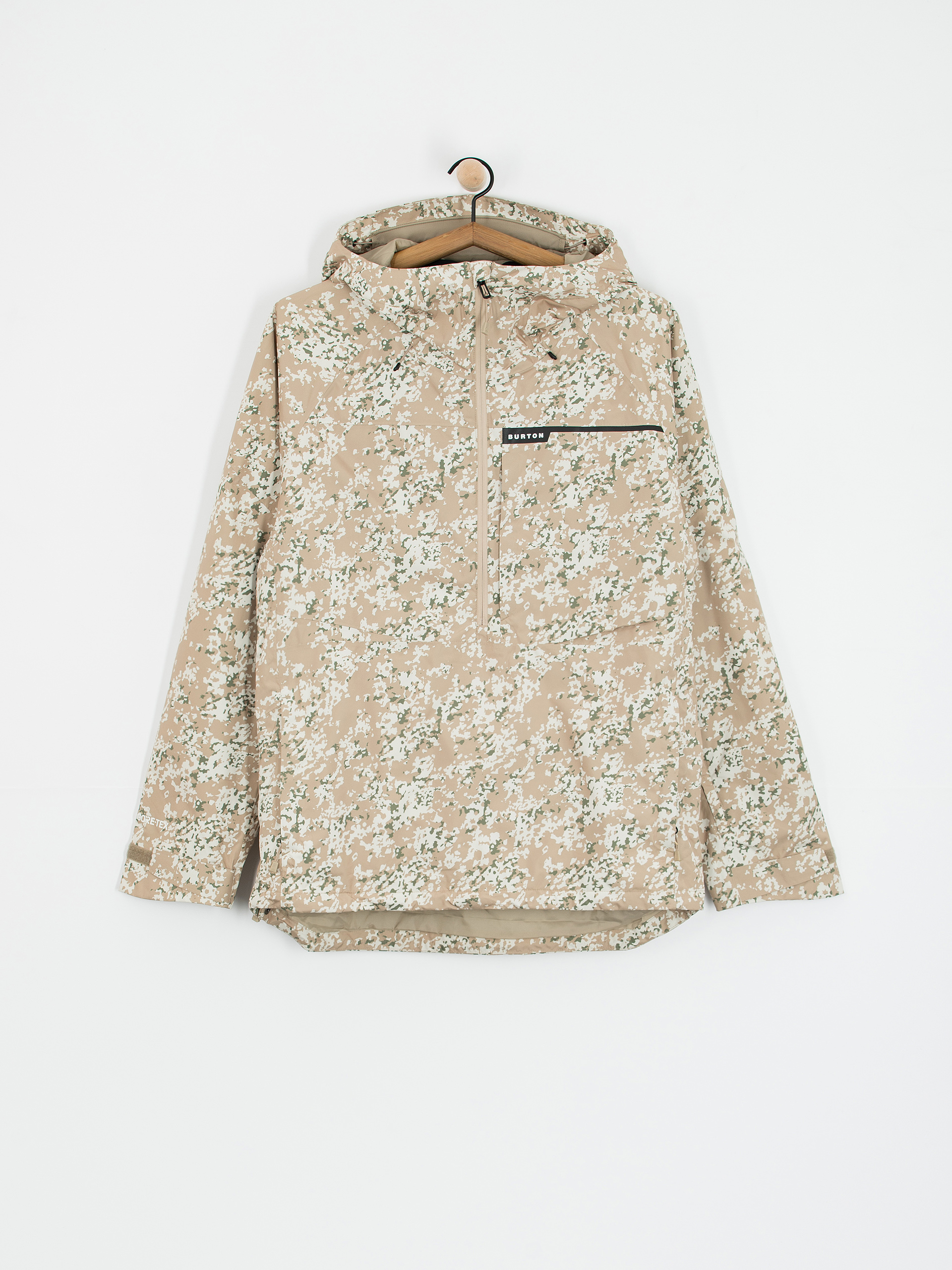 Pánská Snowboardová bunda Burton Pillowline Gore Tex Anorak (snowfall camo)