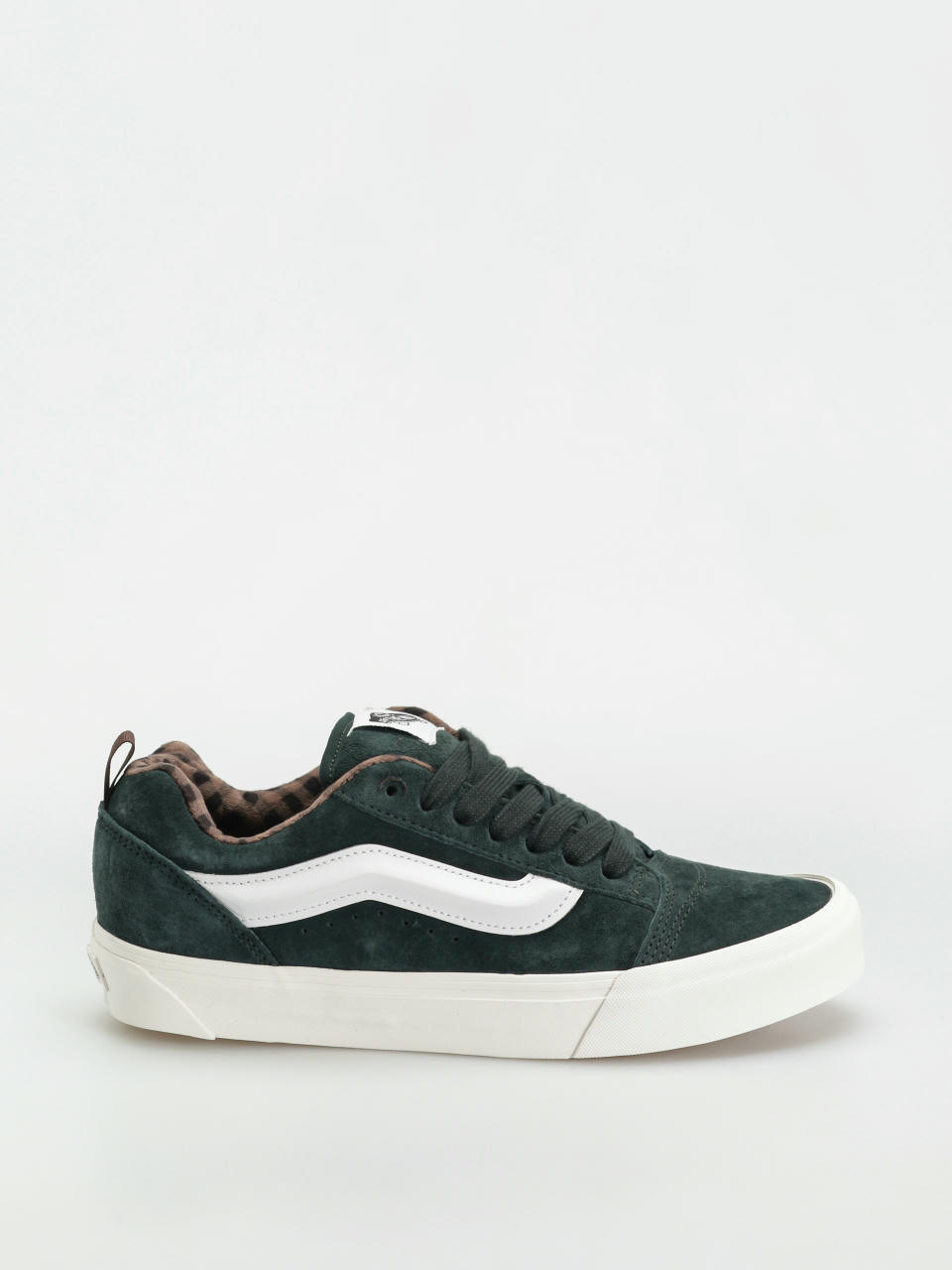 Boty Vans Knu Skool (pig suede plaid scarab)