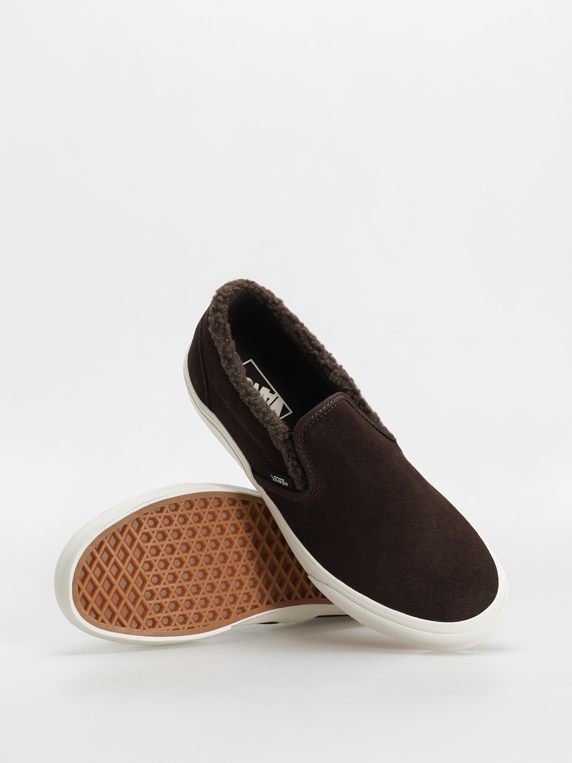 Boty Vans Classic Slip On (sherpa brown)