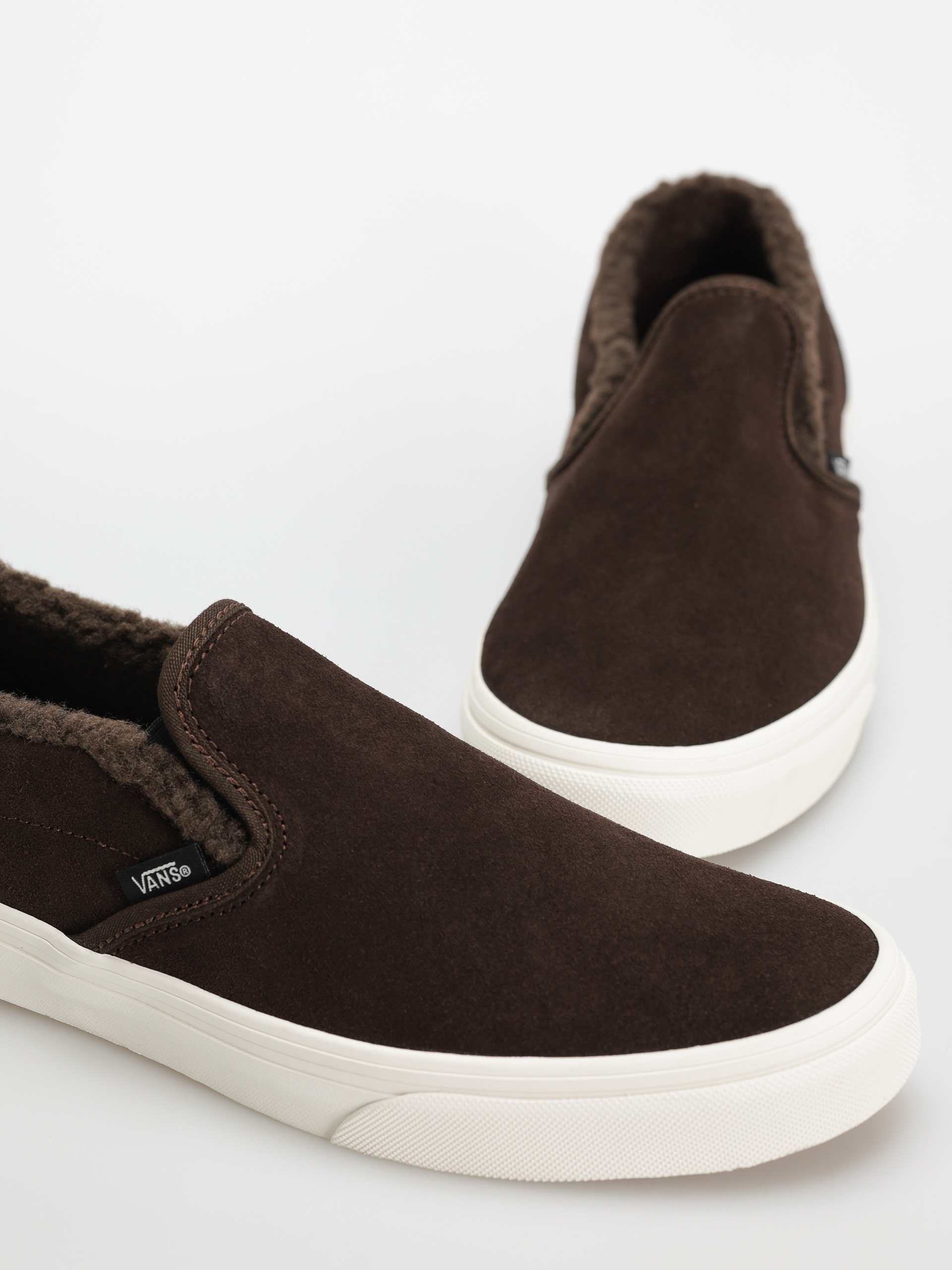 Boty Vans Classic Slip On (sherpa brown)