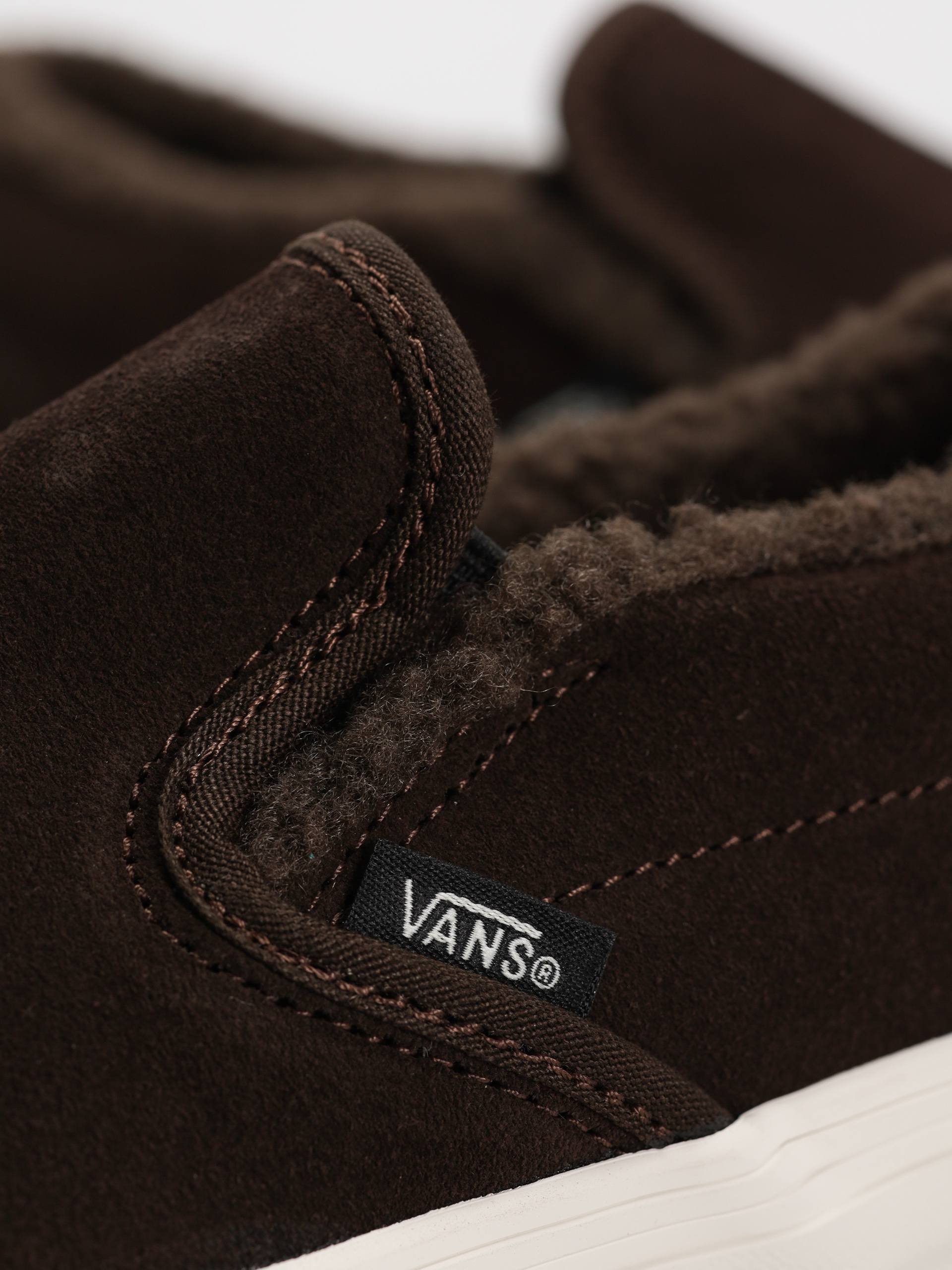 Boty Vans Classic Slip On (sherpa brown)