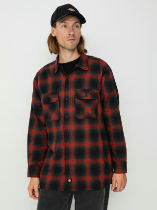 Košile Dickies X Spitfire Flannel (red ochre)