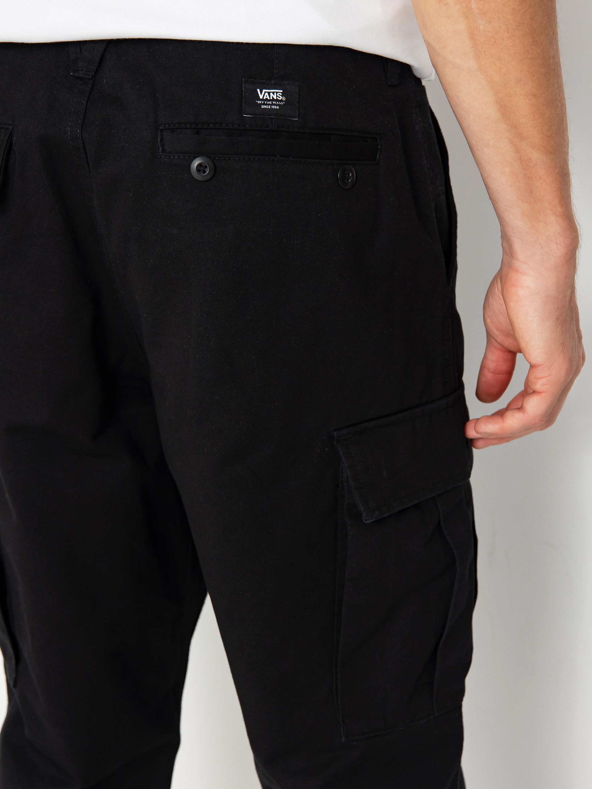 Kalhoty Vans Service Cargo Loose Tapered (black)