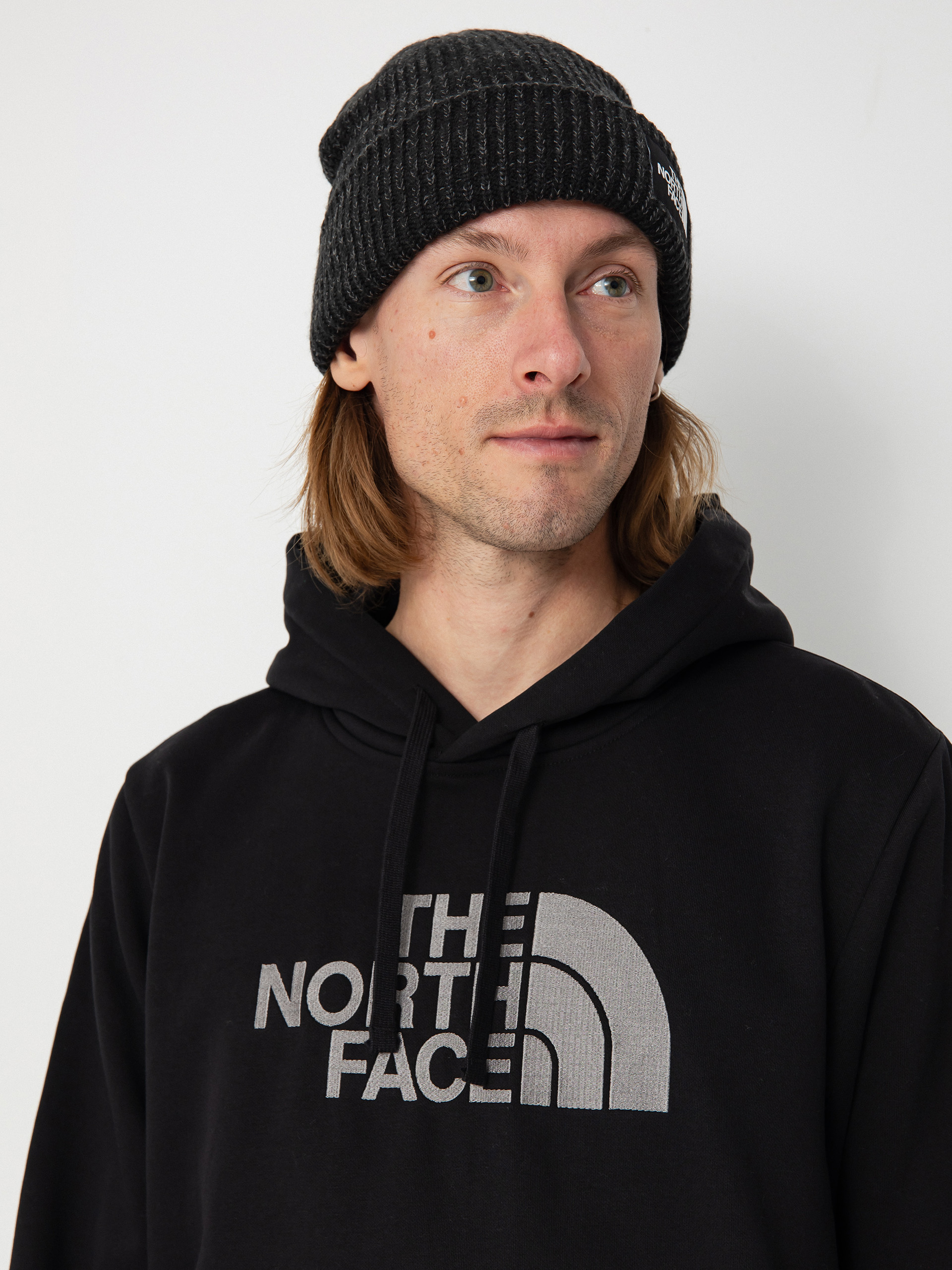 Mikina s kapucí The North Face Drew Peak HD (tnf black)