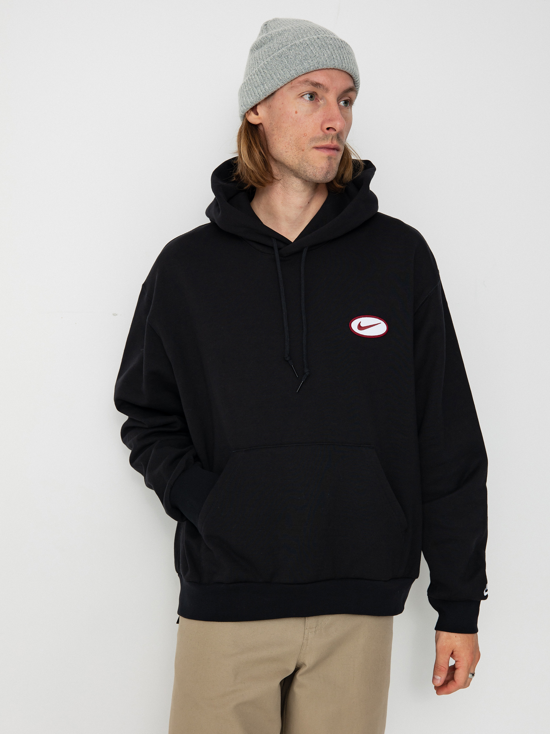 Mikina s kapucí Nike SB Truckin HD (black)