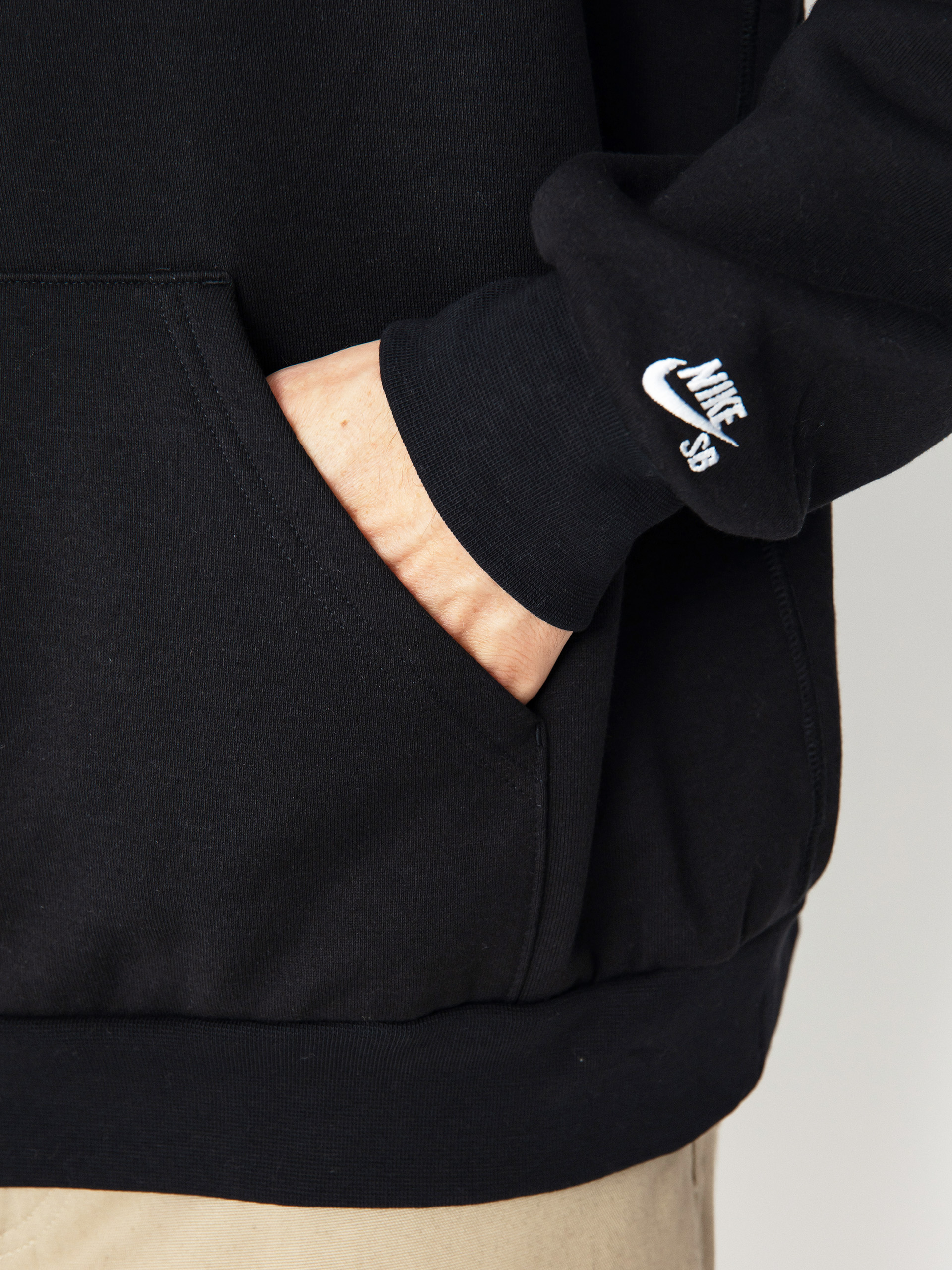 Mikina s kapucí Nike SB Truckin HD (black)