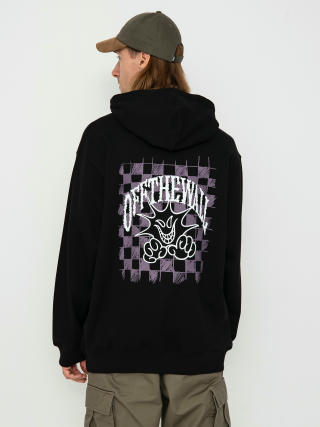 Mikina s kapucí Vans Checker Logo Gfx Loose HD (black)