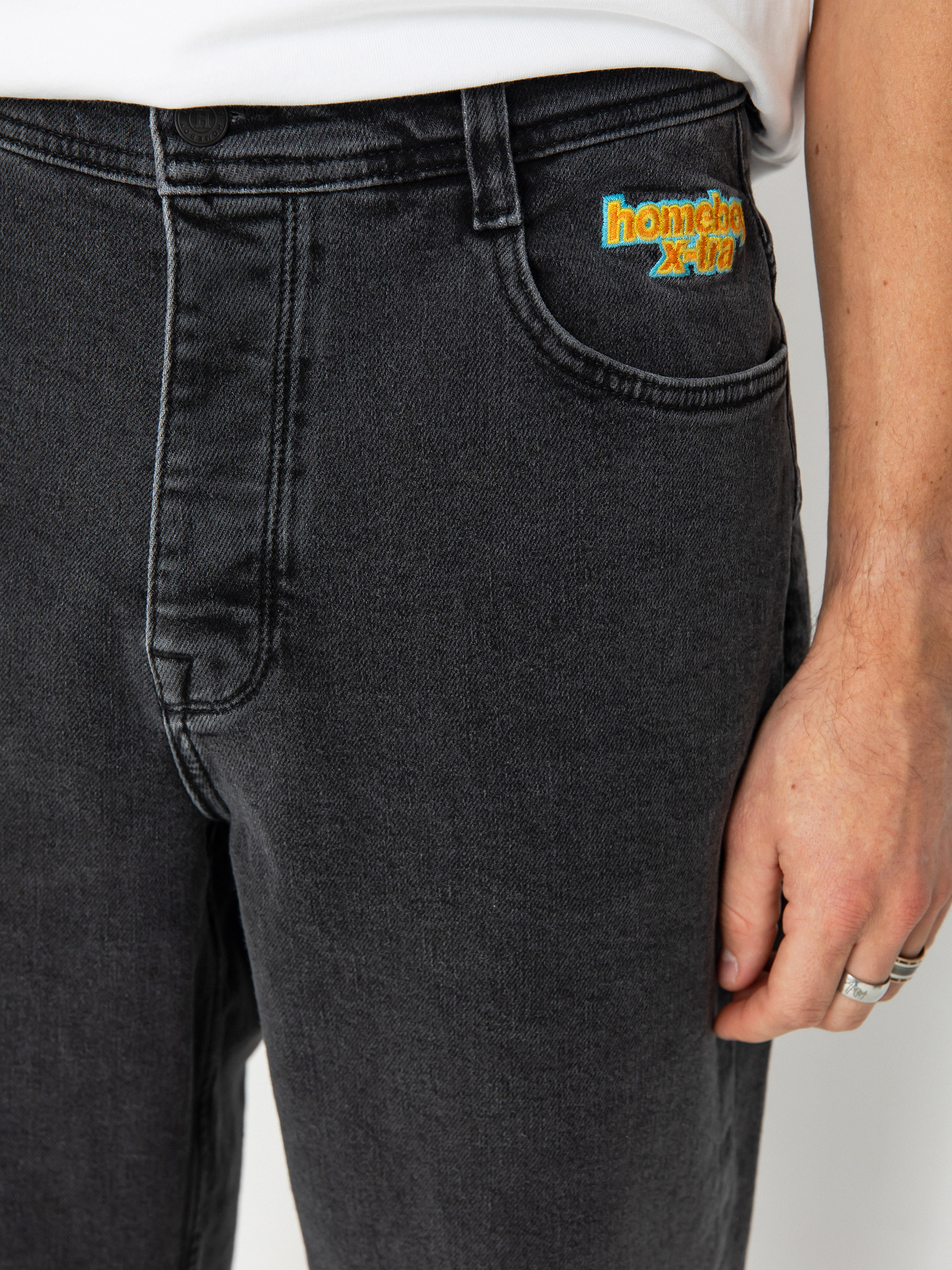 Kalhoty Homeboy X Tra Baggy Denim (washed grey)