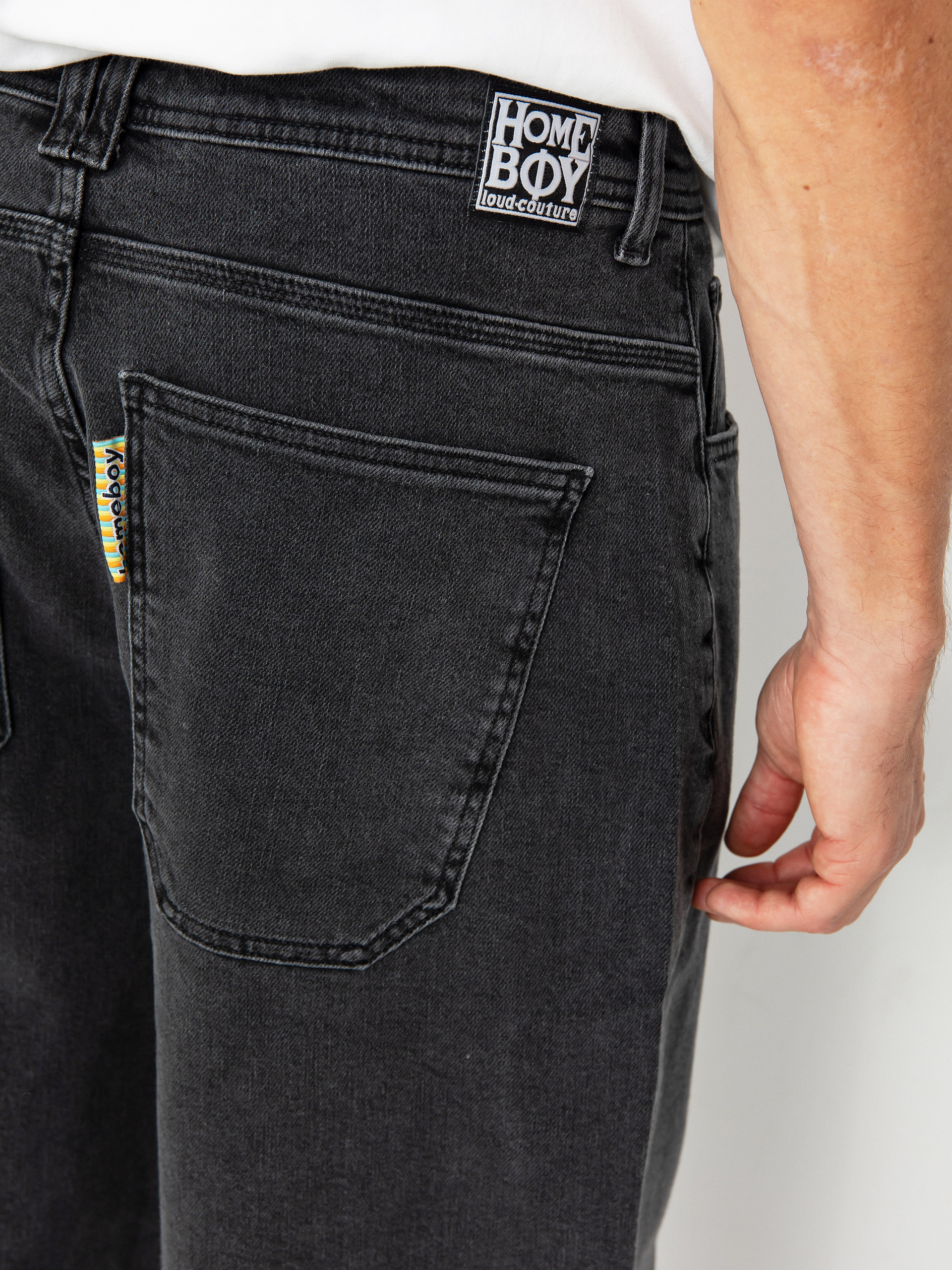 Kalhoty Homeboy X Tra Monster Pencil Denim (washed grey)