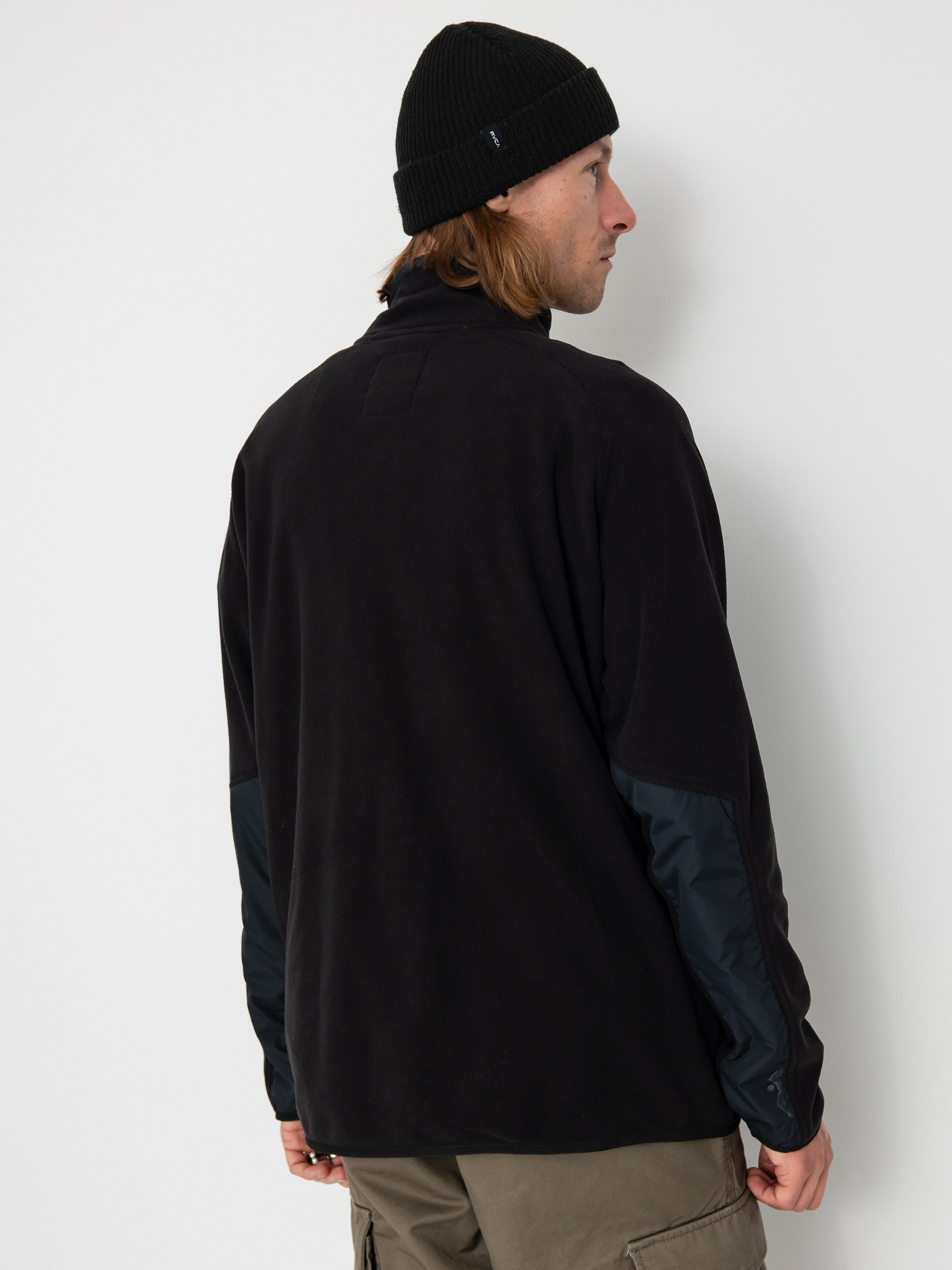 Pánský Fleecová mikina Kavu Teannaway (black)