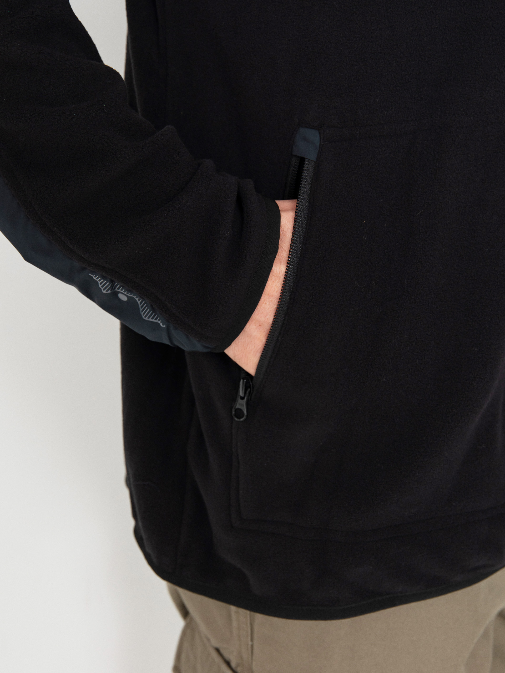 Pánský Fleecová mikina Kavu Teannaway (black)