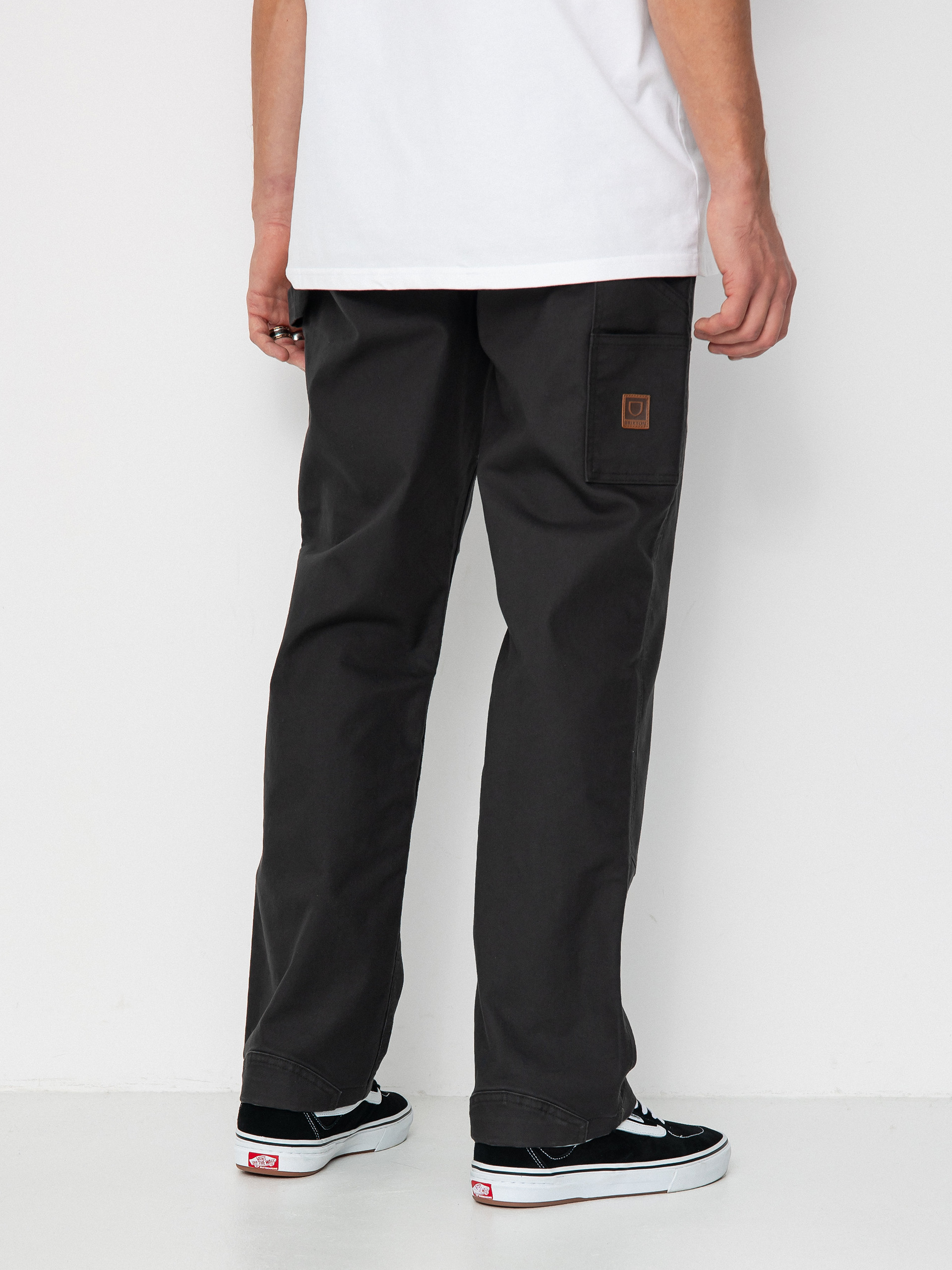 Kalhoty Brixton Builders Carpenter (washed black)