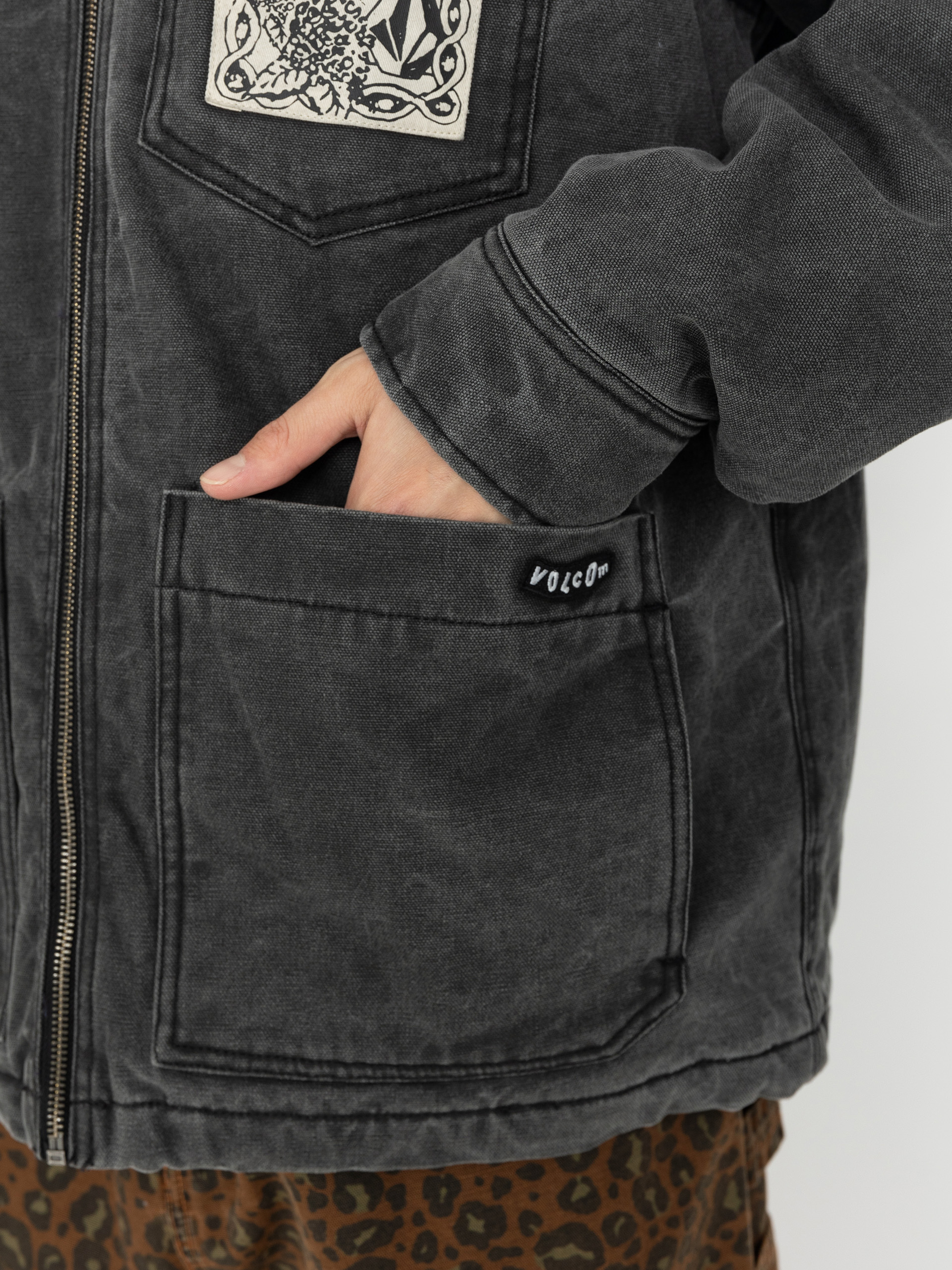 Bunda Volcom Fa Keutchi (black)