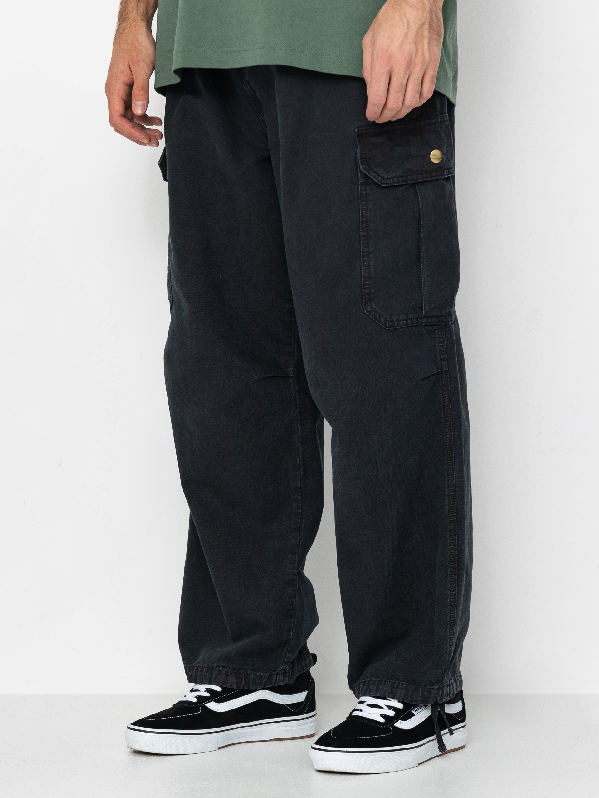 Kalhoty Carhartt WIP Stanton Cargo (black)