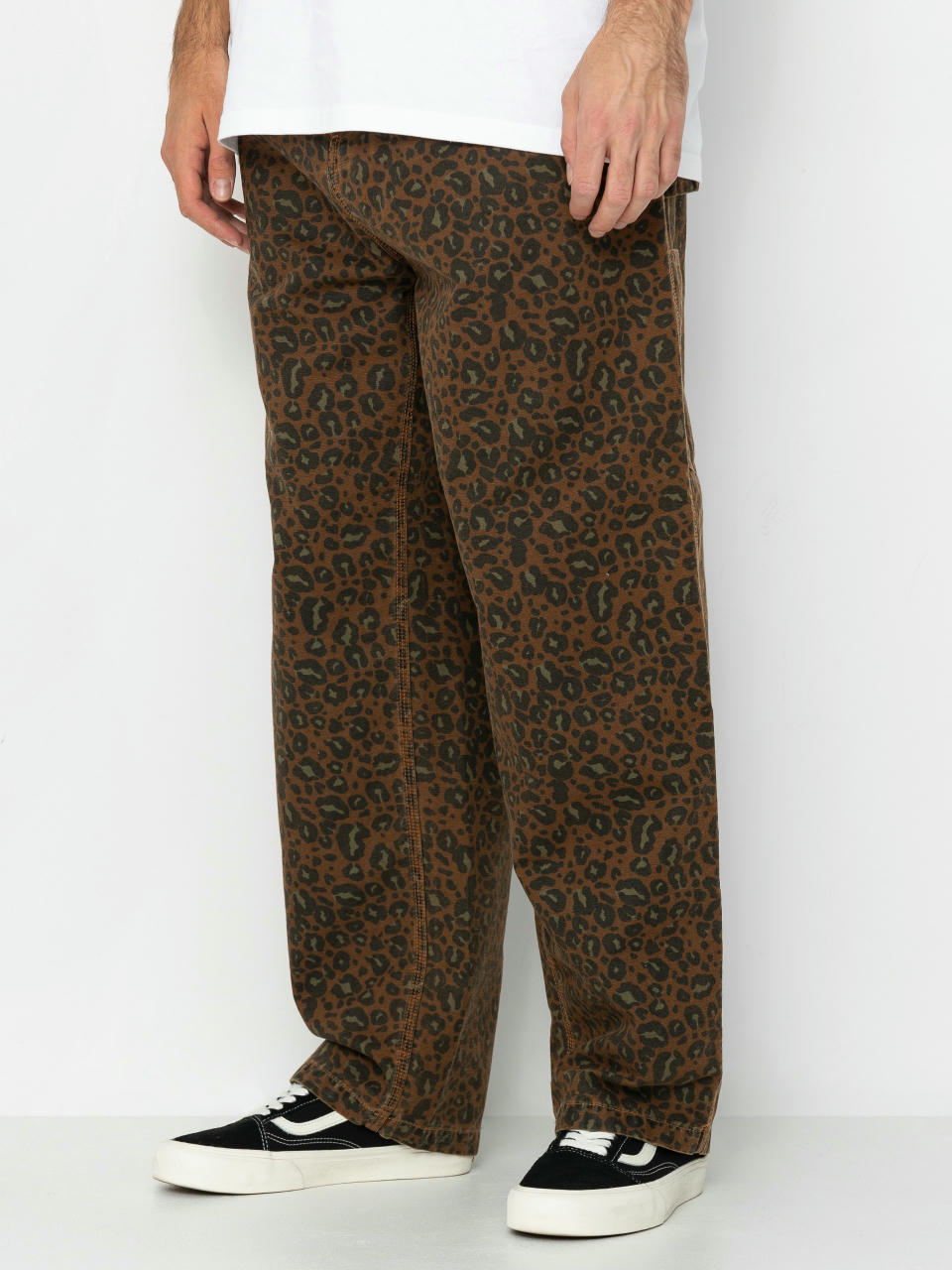 Kalhoty Carhartt WIP OG Single Knee (camo leo/tamarind/tamarind)