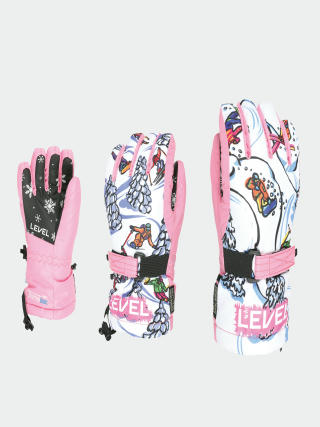 Rukavice Level Junior JR (pink)