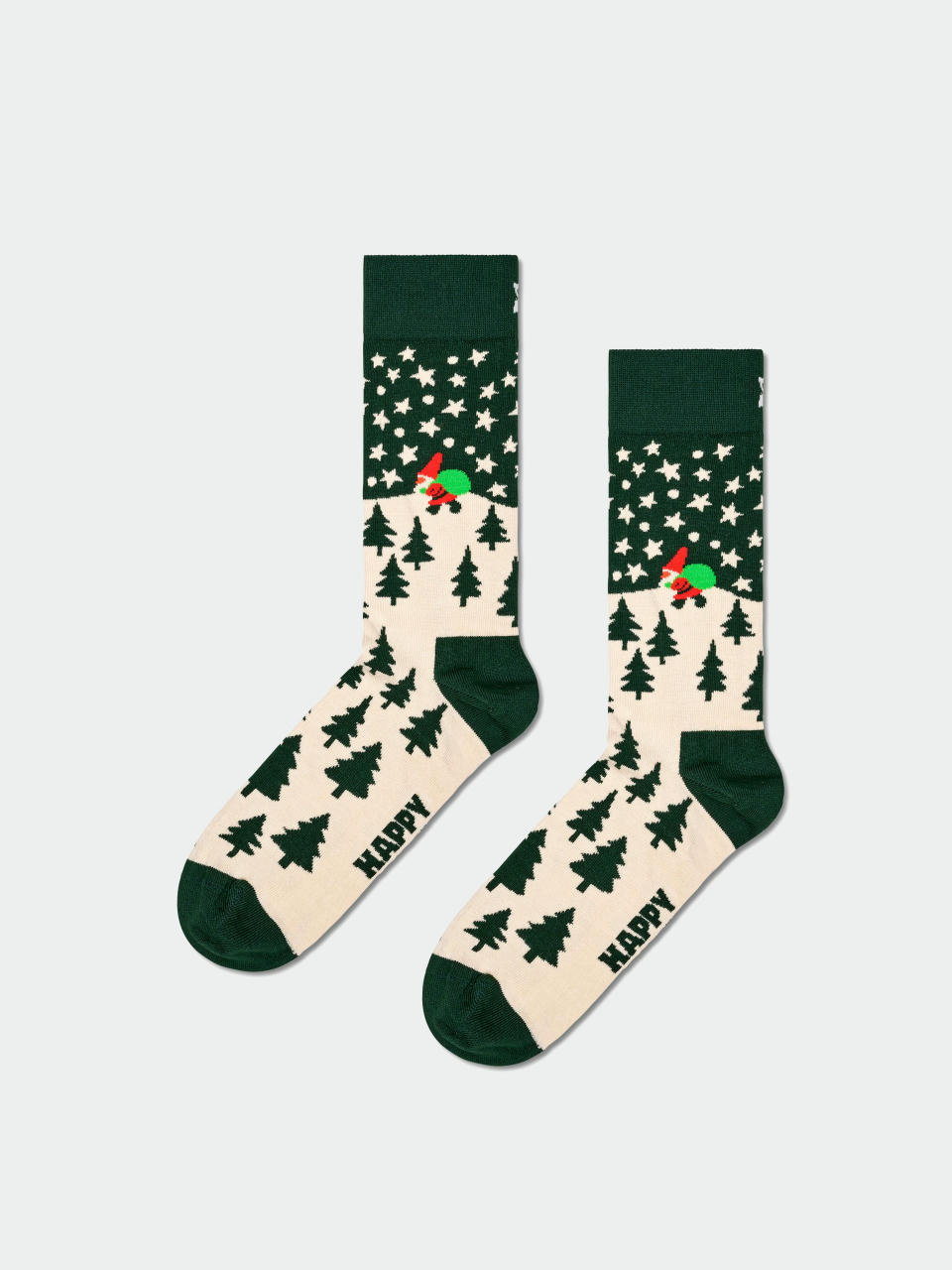 Ponožky Happy Socks Santa On The Way (dark green)