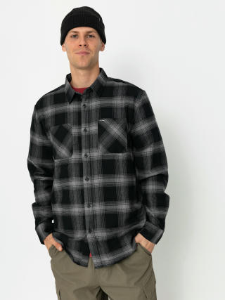 Košile Volcom Netastone Flannel Ls (black)