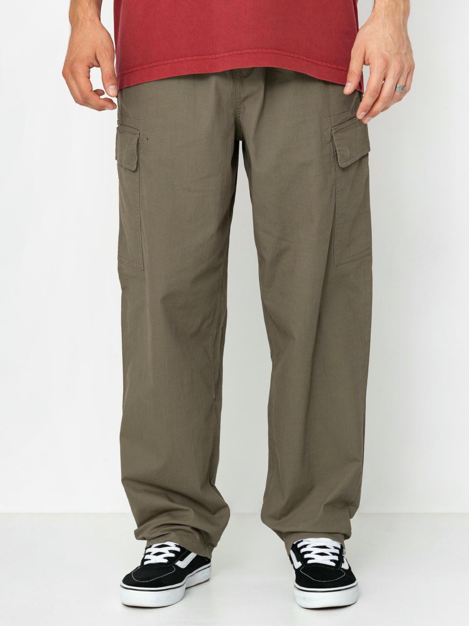 Kalhoty Volcom Billow Tapered Ew Cargo (wintermoss)