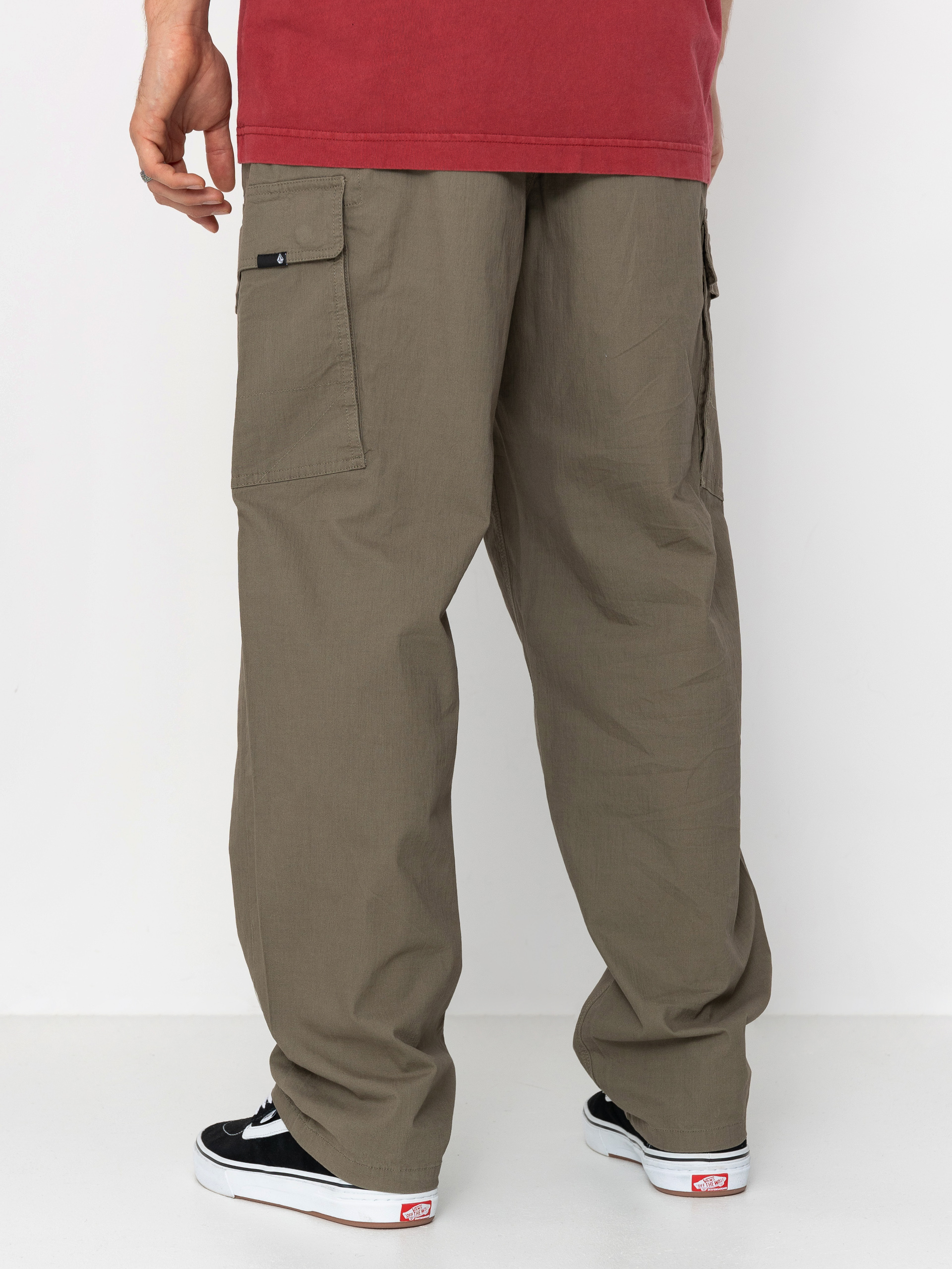 Kalhoty Volcom Billow Tapered Ew Cargo (wintermoss)