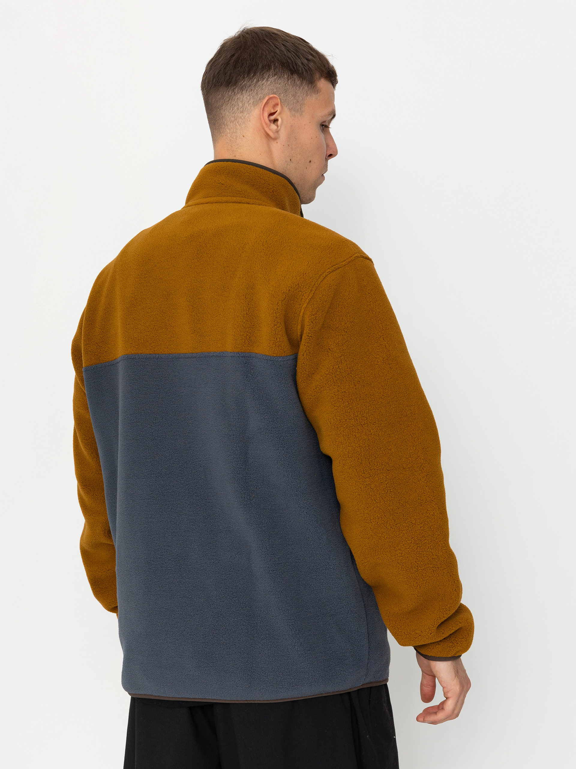 Pánský Fleecová mikina Patagonia LW Synch Snap T (shelter brown)