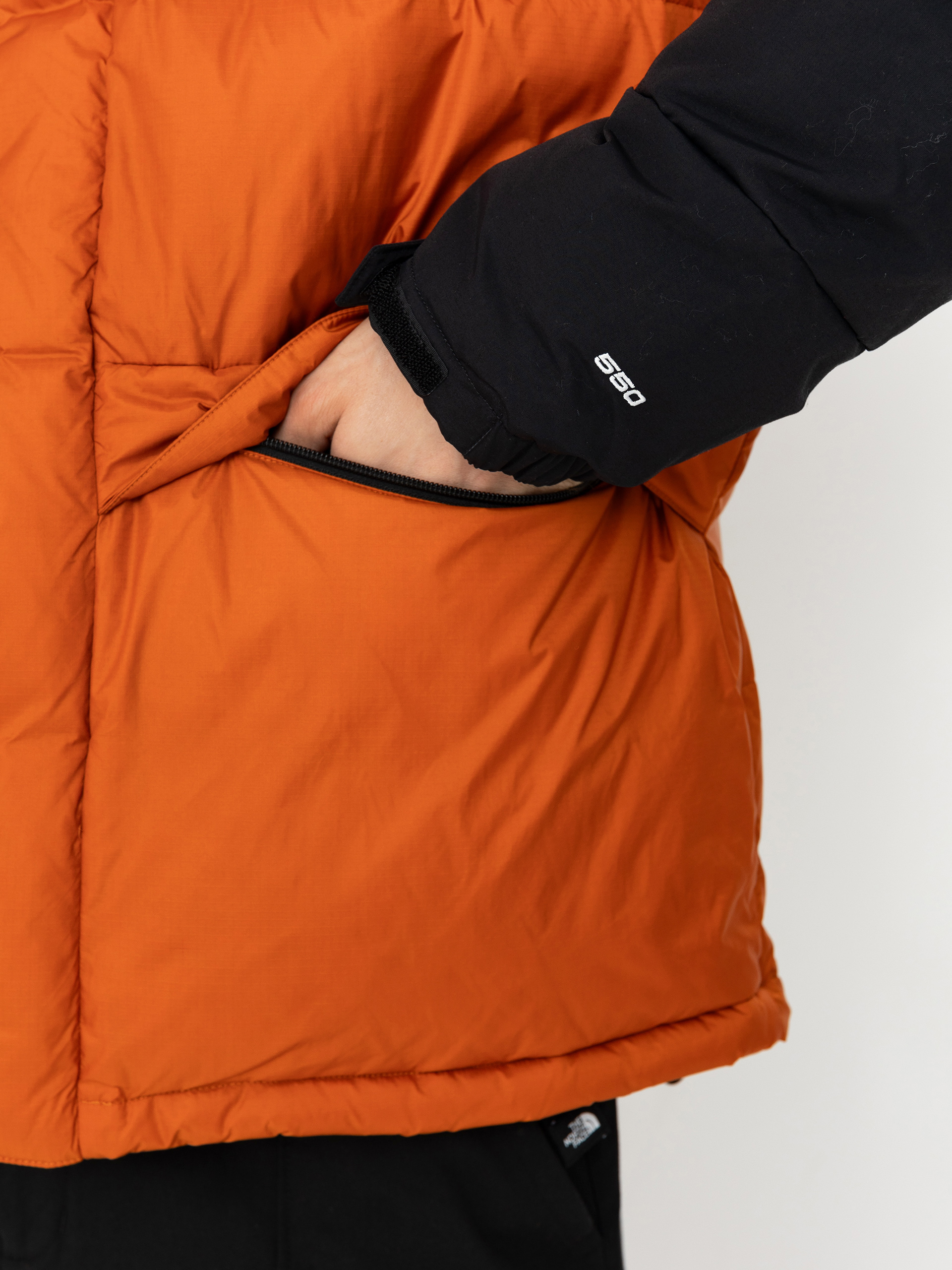 Bunda The North Face Hmlyn Down Parka (earthen copper/tnf blac)