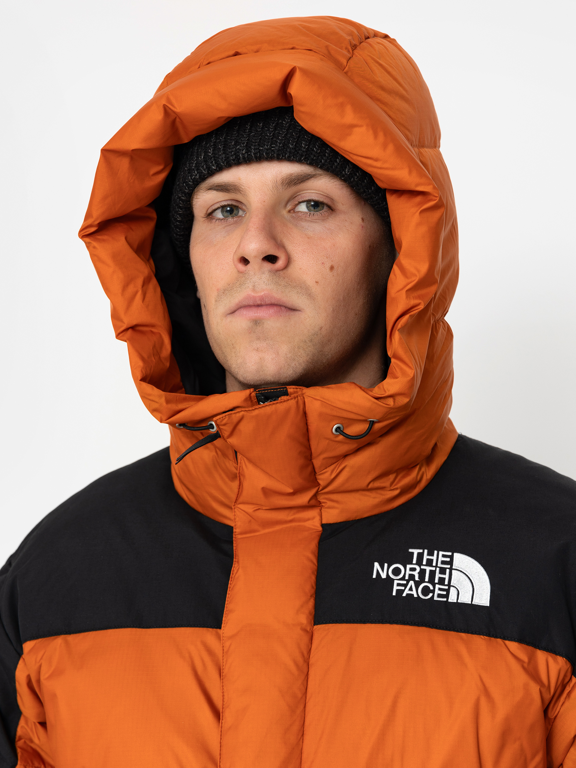 Bunda The North Face Hmlyn Down Parka (earthen copper/tnf blac)