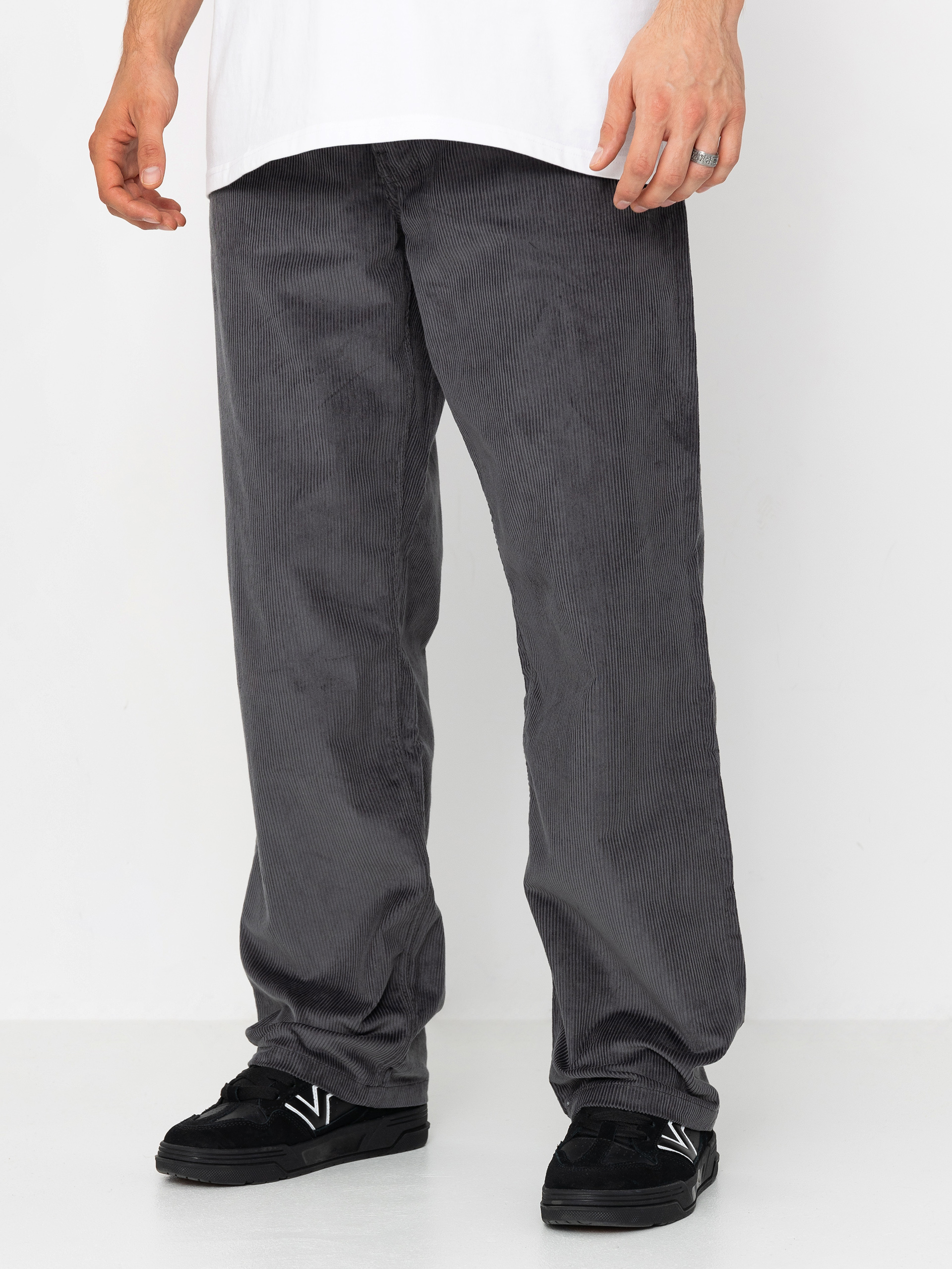 Kalhoty Vans Check 5 Loose Corduroy (asphalt)