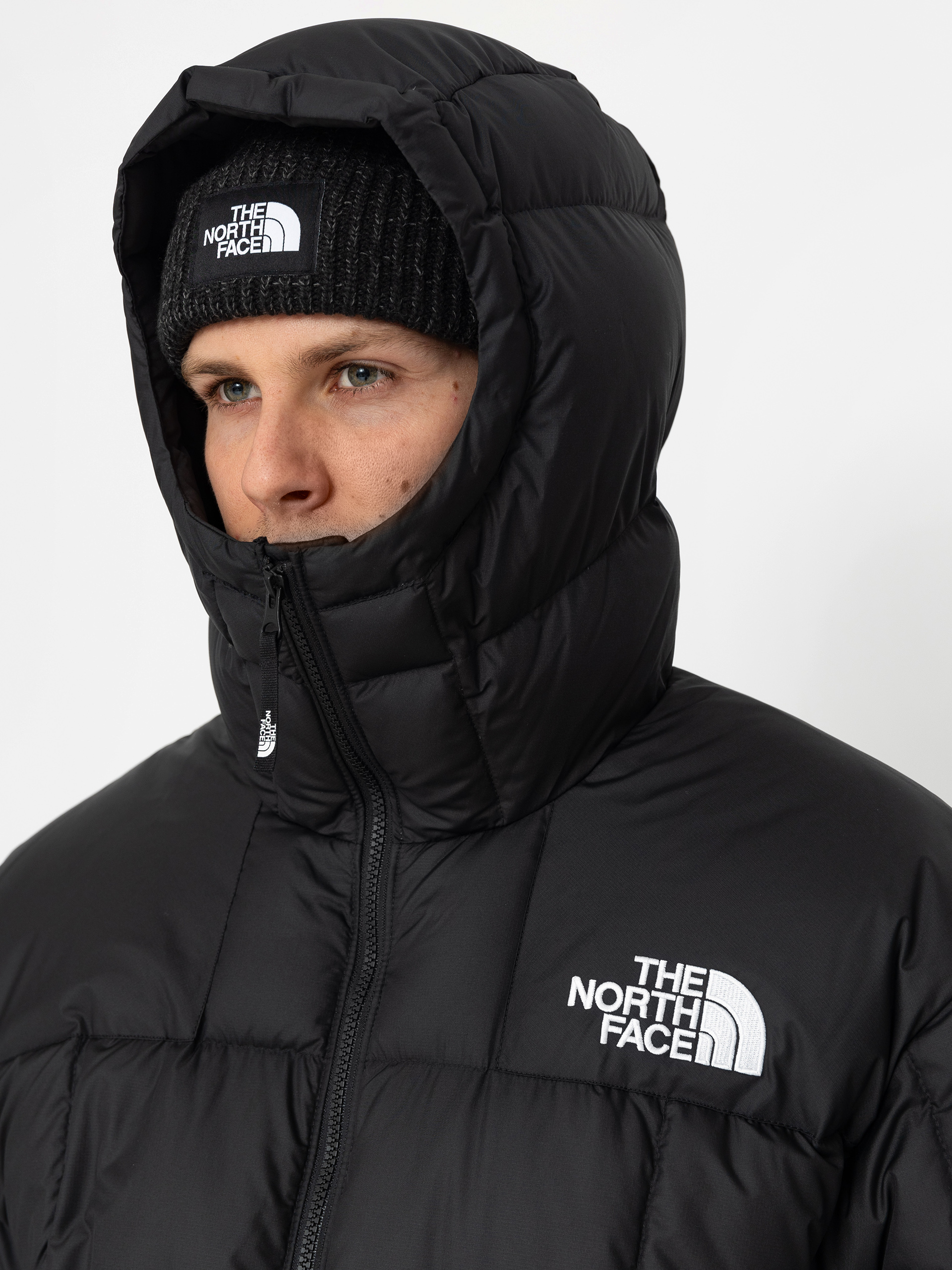 Bunda The North Face Lhotse Hooded (tnf black npf)