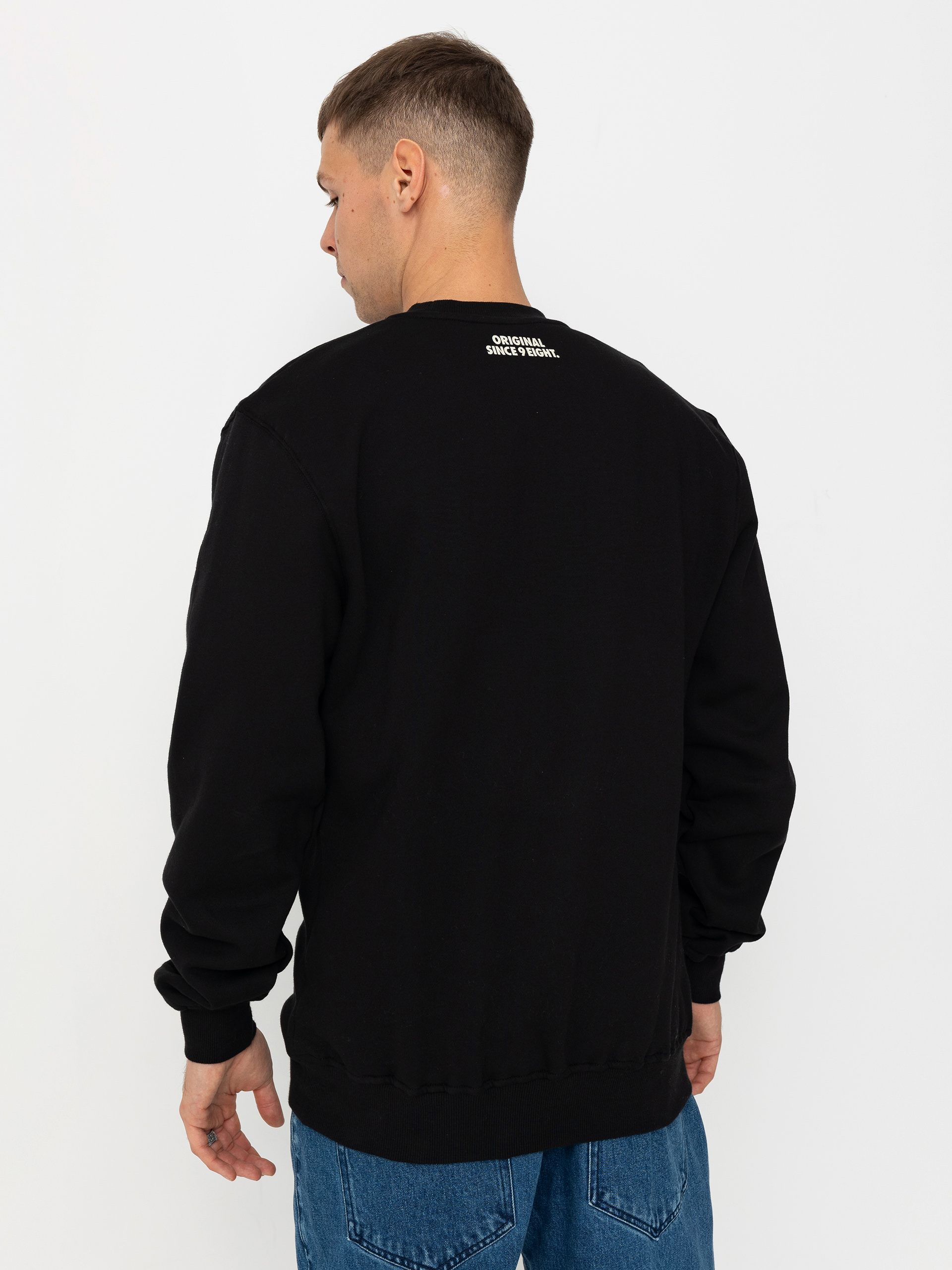 Mikina MassDnm Patch Crew (black)