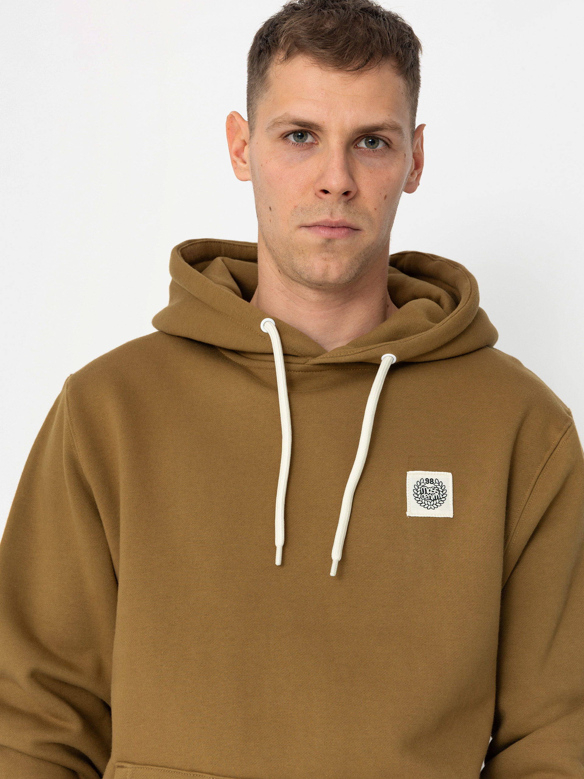 Mikina s kapucí MassDnm Patch HD (brown)