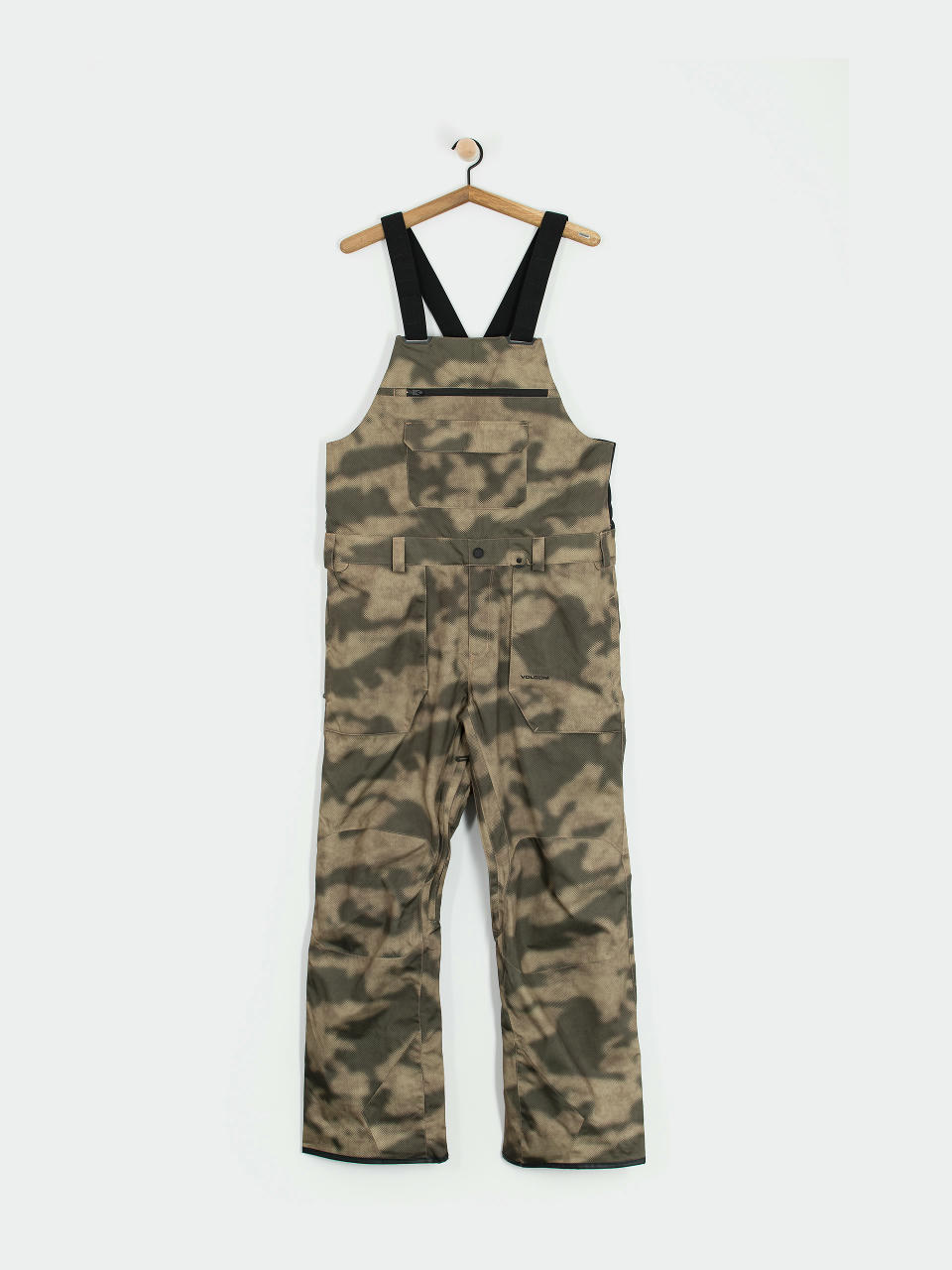 Pánské Snowboardové kalhoty  Volcom Roan Bib Overall (camouflage)