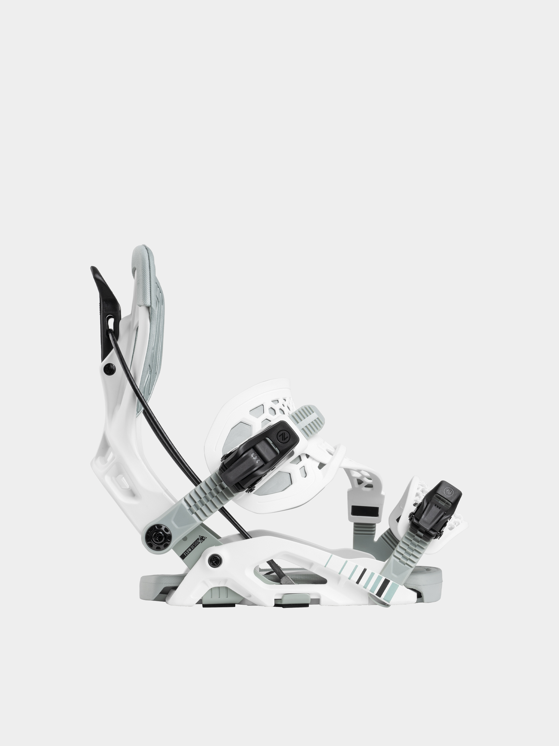 Snowboardové vázání Nidecker Flow Fuse Hybrid (white)